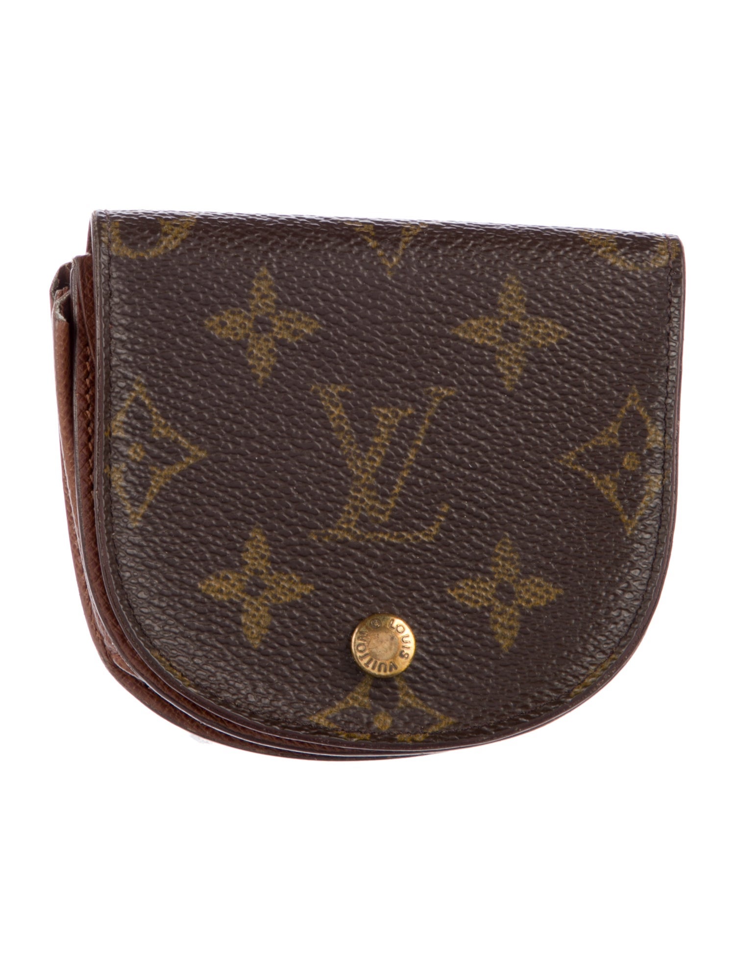 Louis Vuitton LV Monogram Coated Canvas Coin Pouch