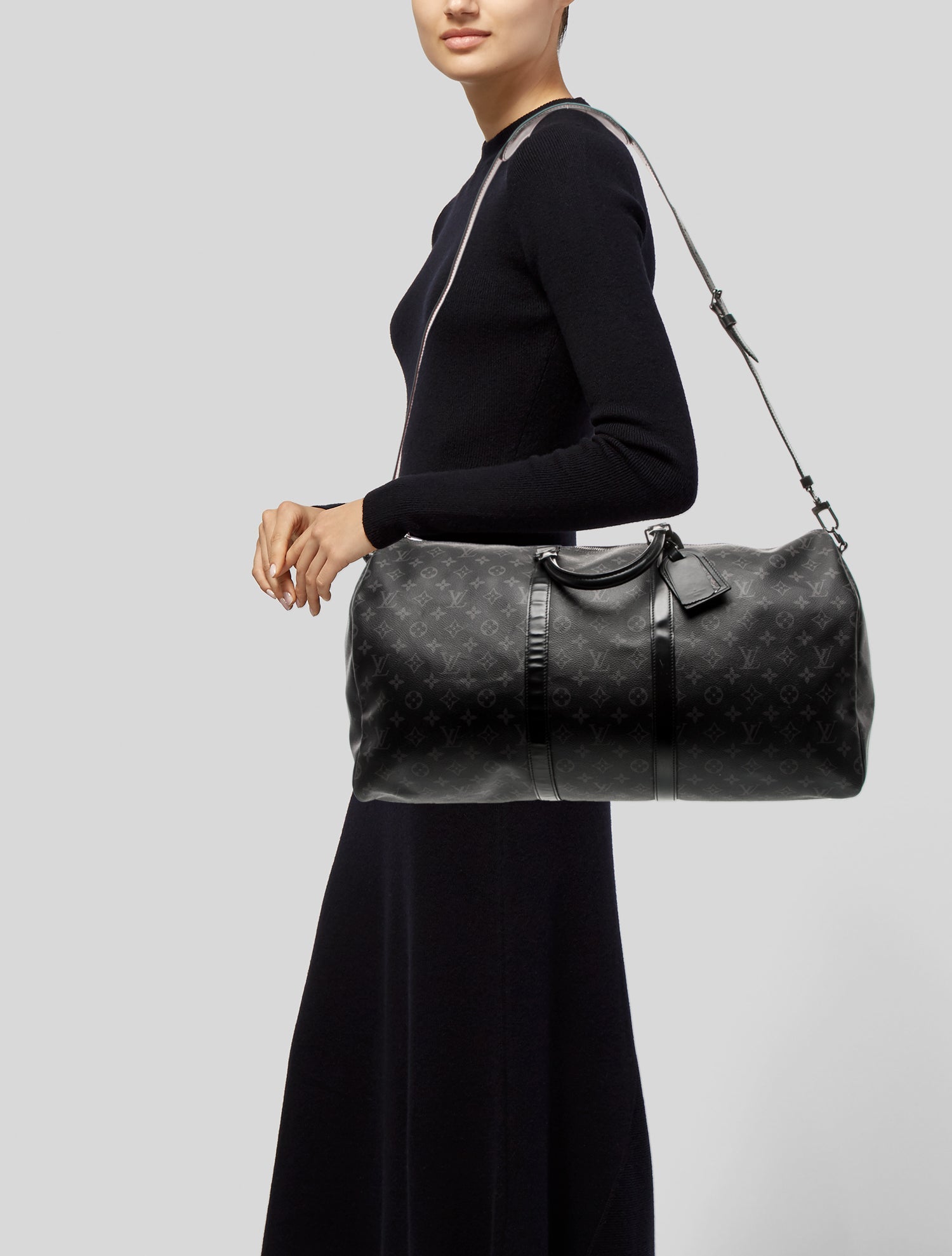 Louis Vuitton LV Monogram Keepall Bandouliere 55