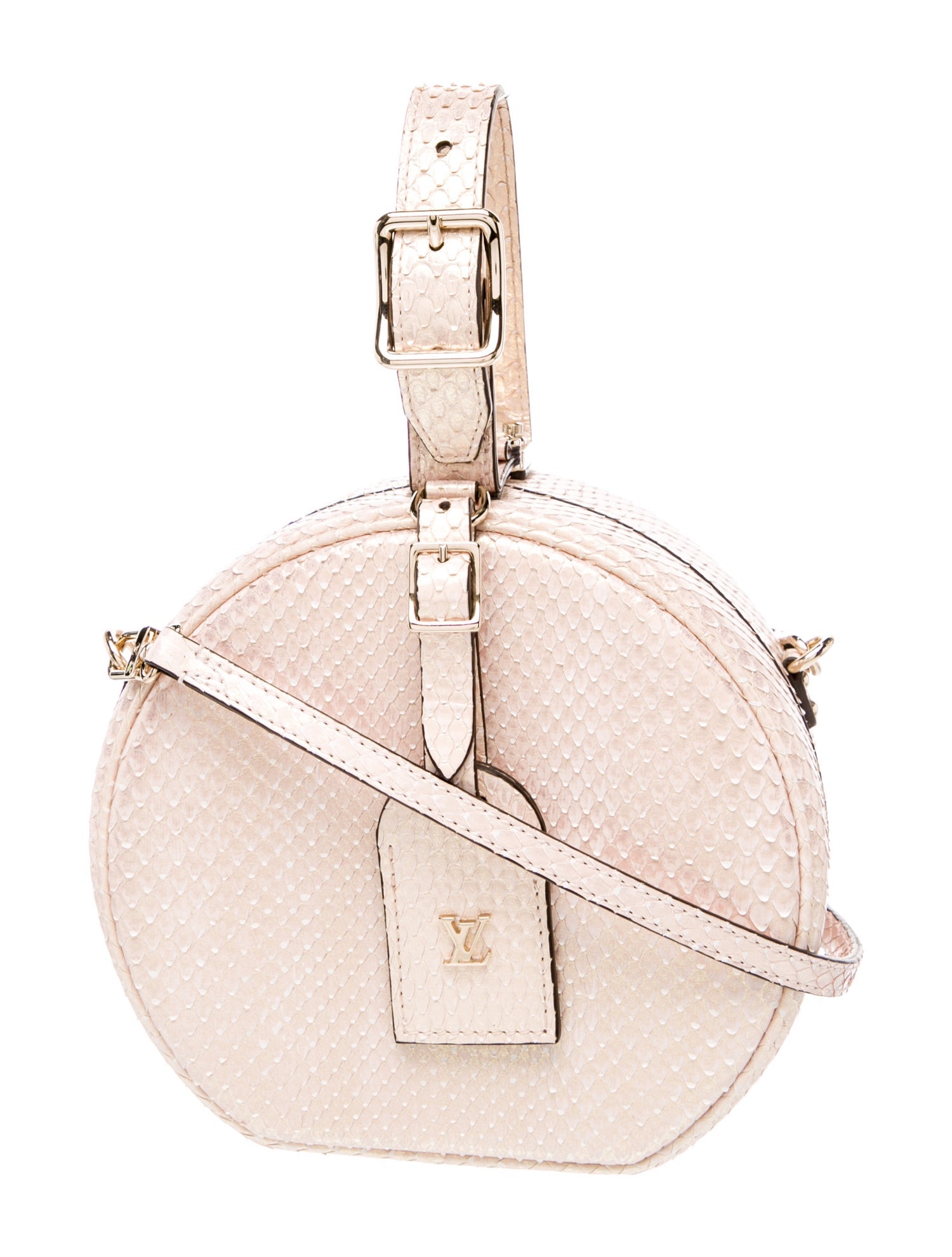 Louis Vuitton Python Bôite Chapeaux Petite