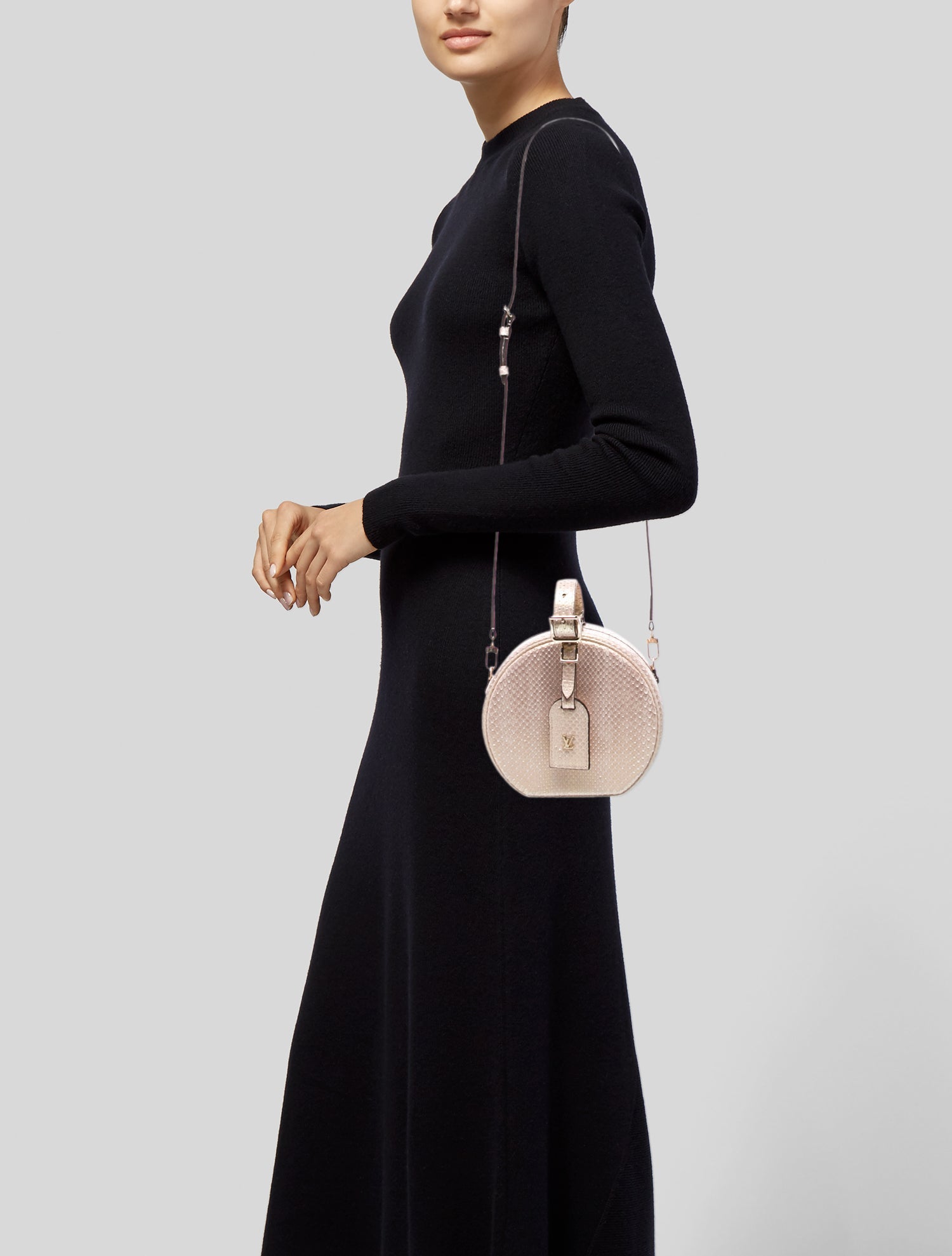 Louis Vuitton Python Bôite Chapeaux Petite