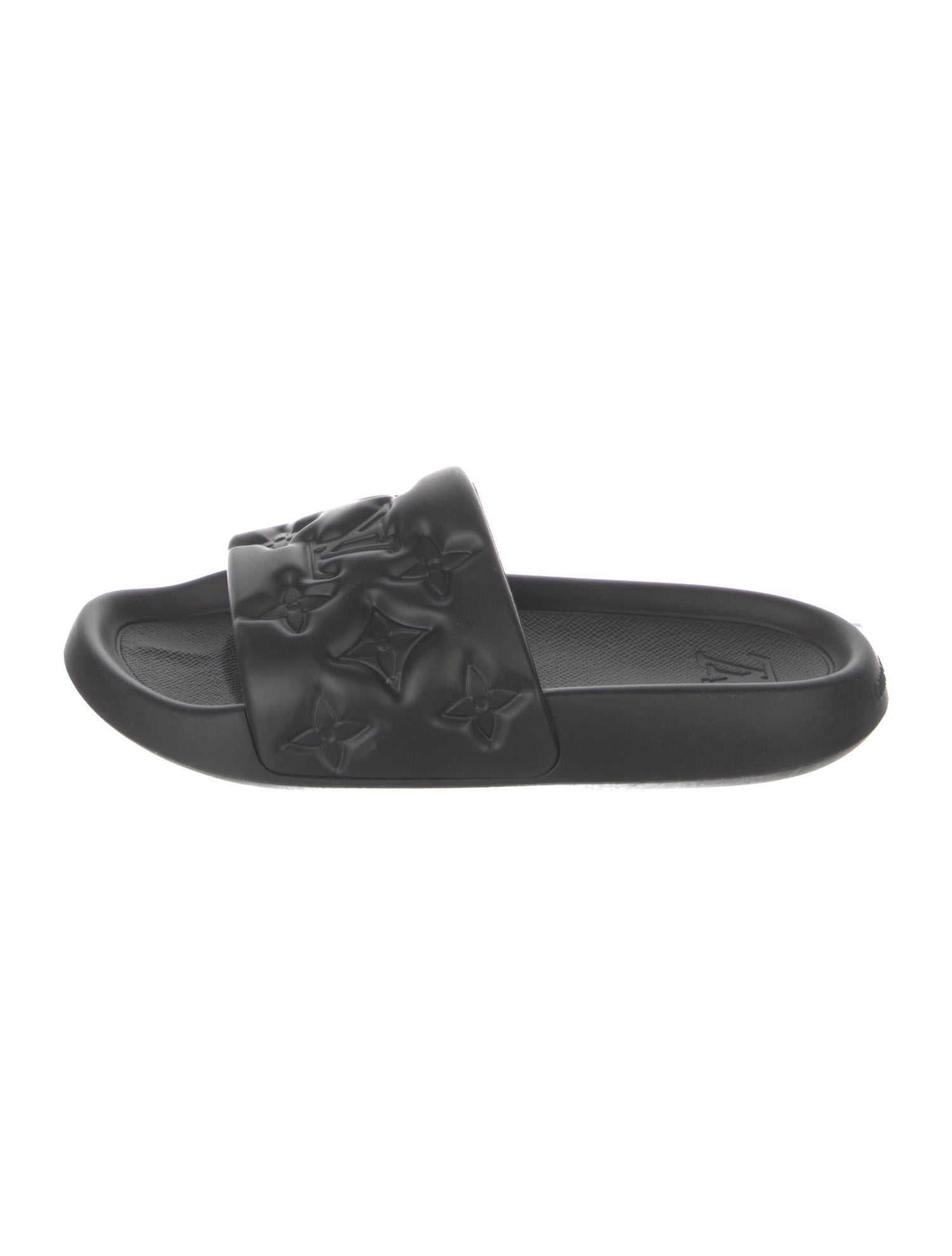 Louis Vuitton Leather Slides