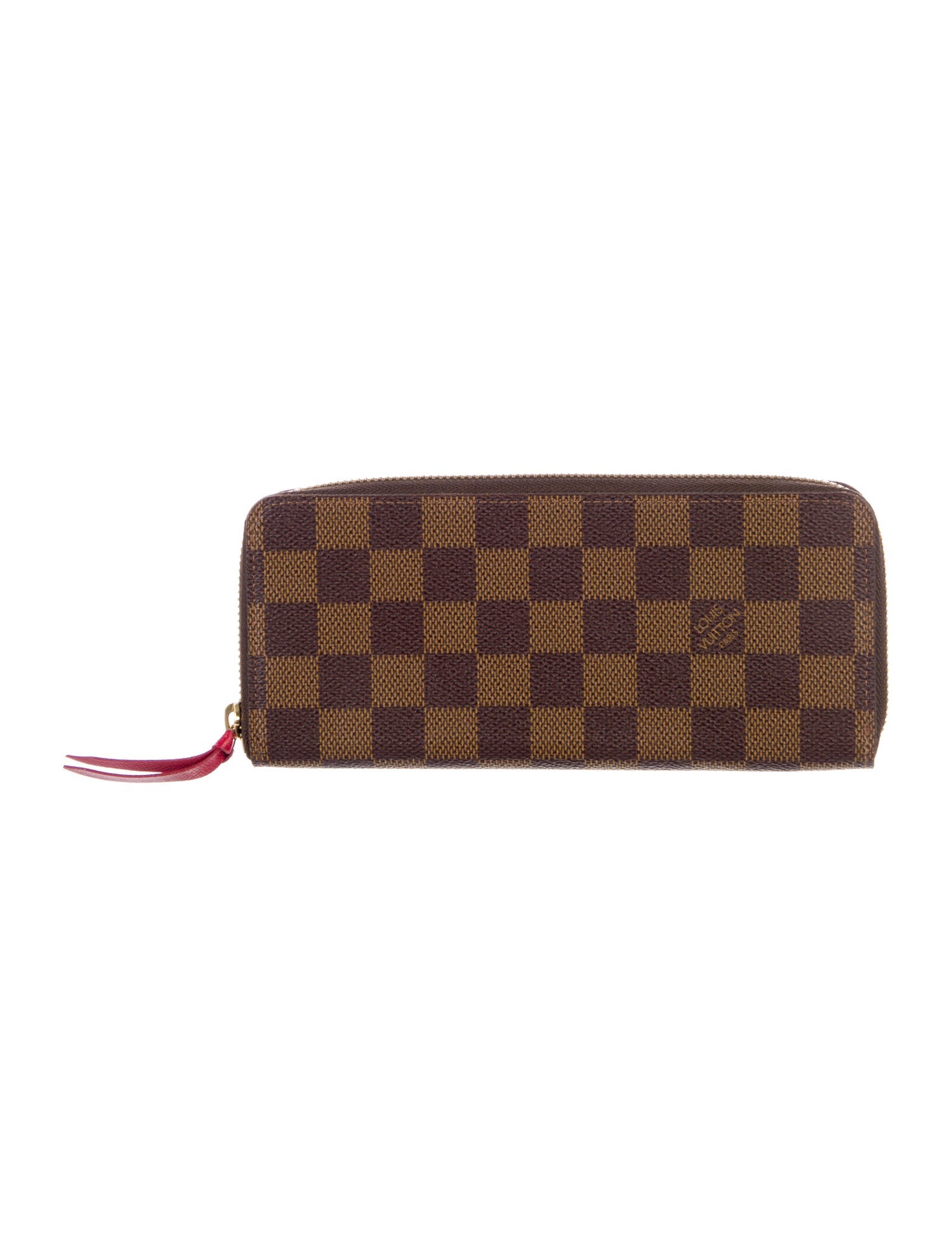 Louis Vuitton 2019 Damier Ebene Pattern Clemence Wallet