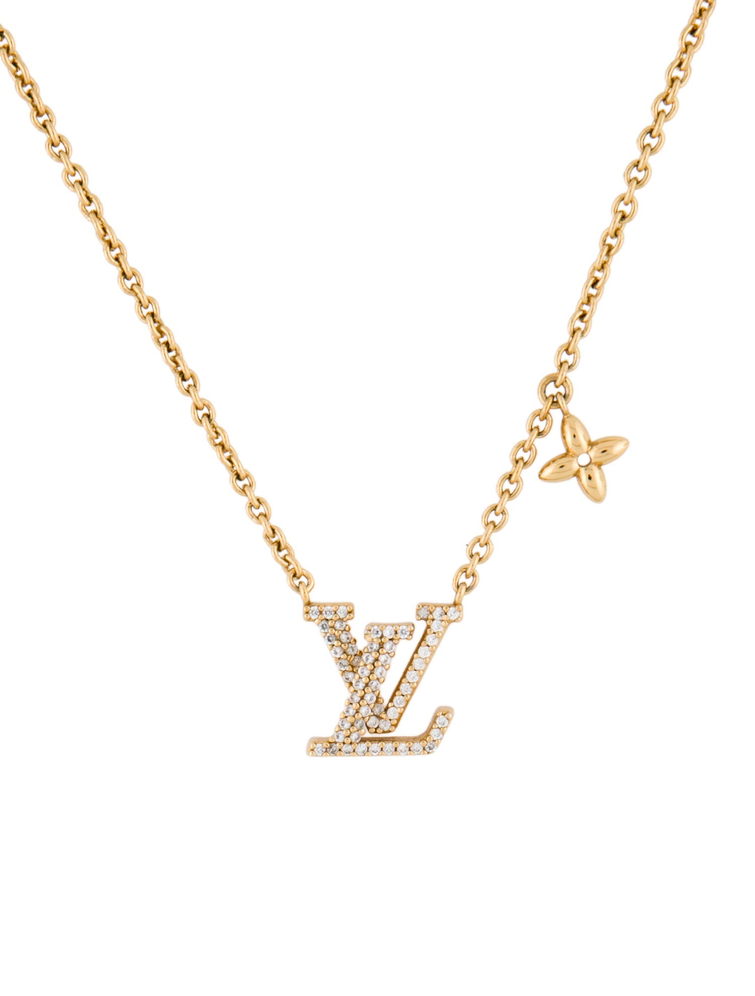 Louis Vuitton Crystal LV Iconic Necklace