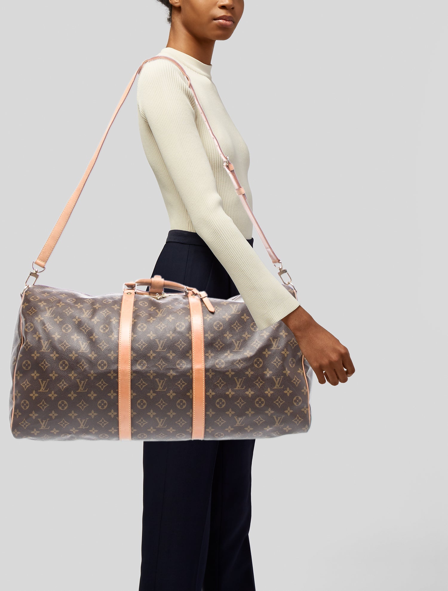 Louis Vuitton LV Monogram Keepall Bandouliere 60
