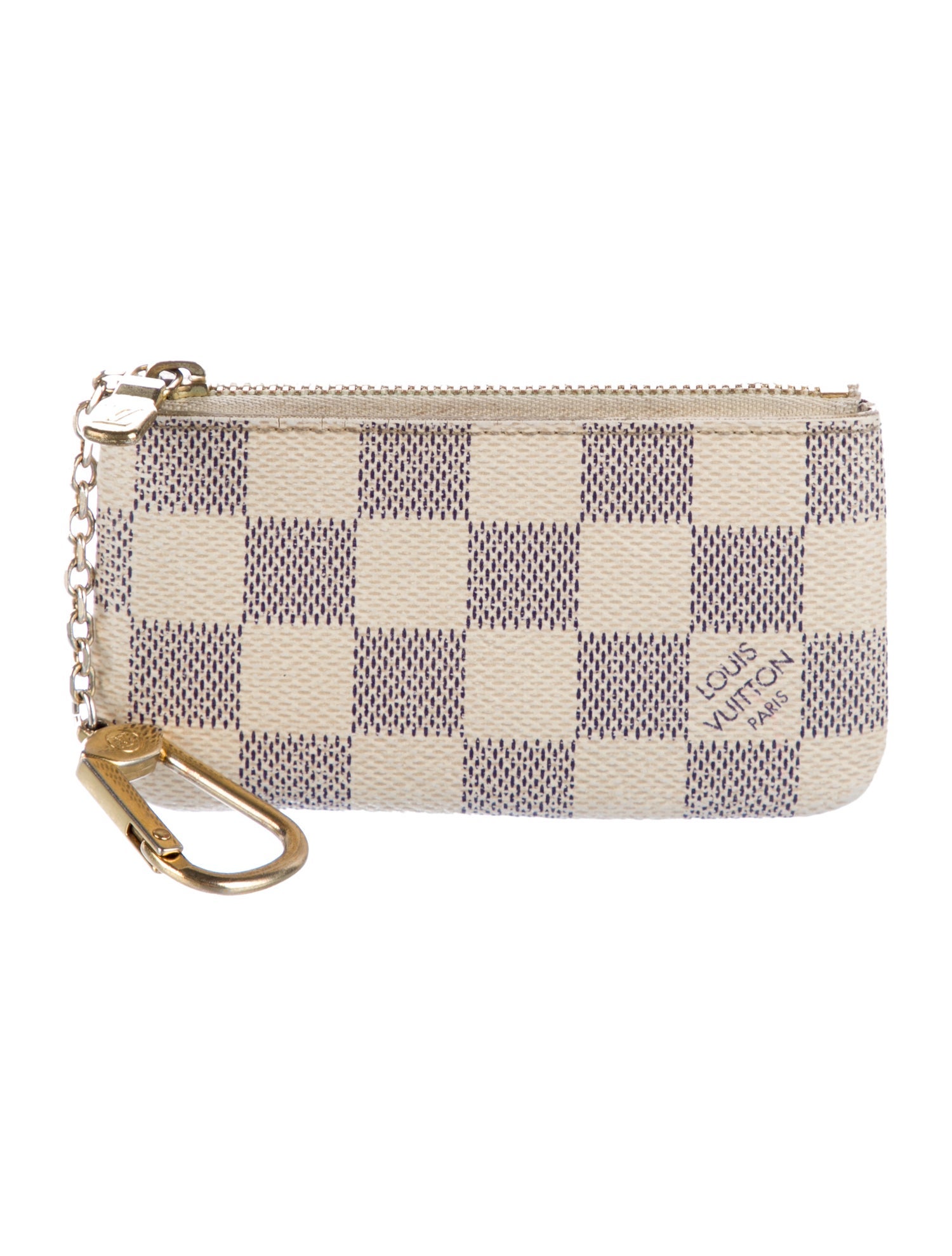 Louis Vuitton 2018 Damier Azur Pattern Key Holder
