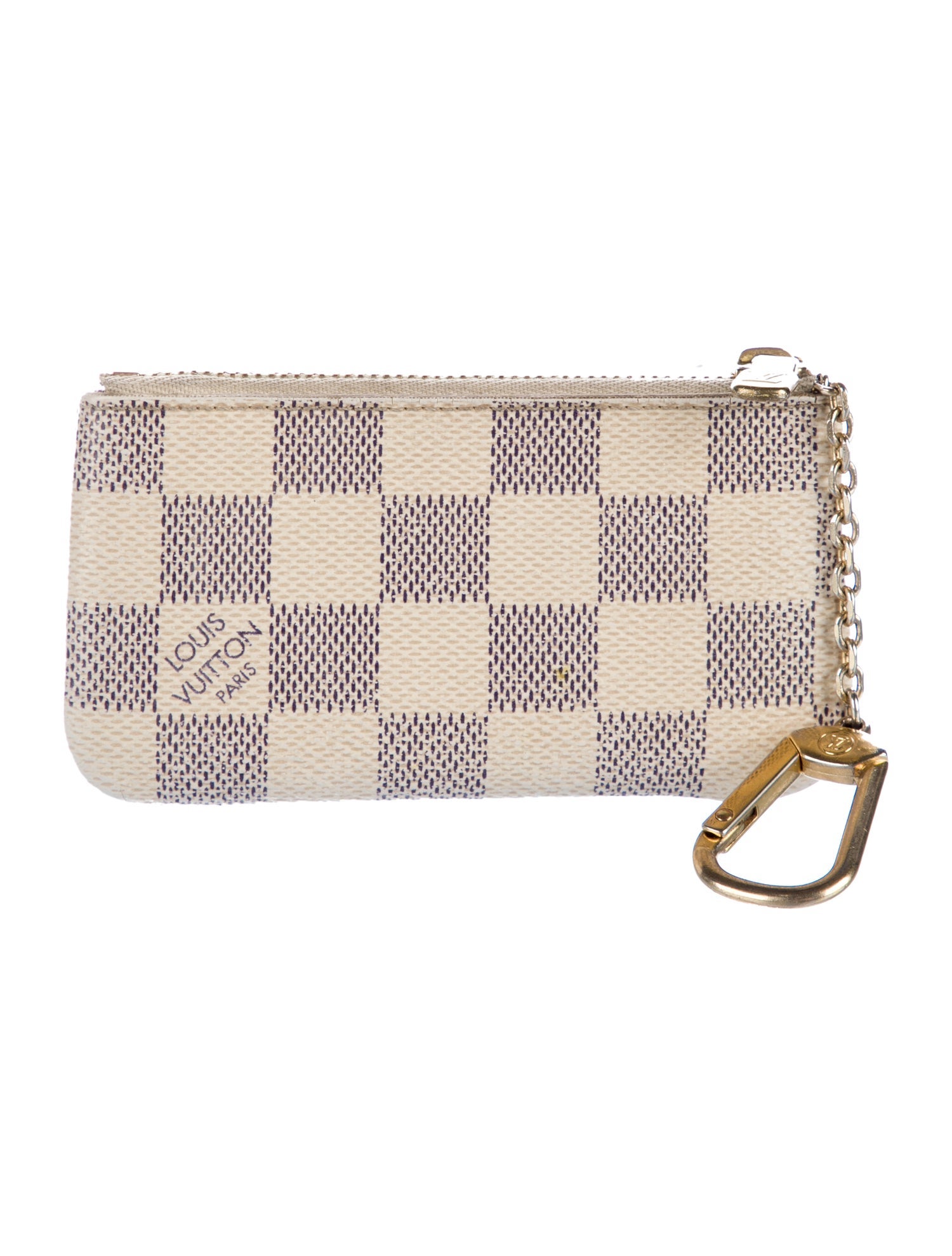 Louis Vuitton 2018 Damier Azur Pattern Key Holder