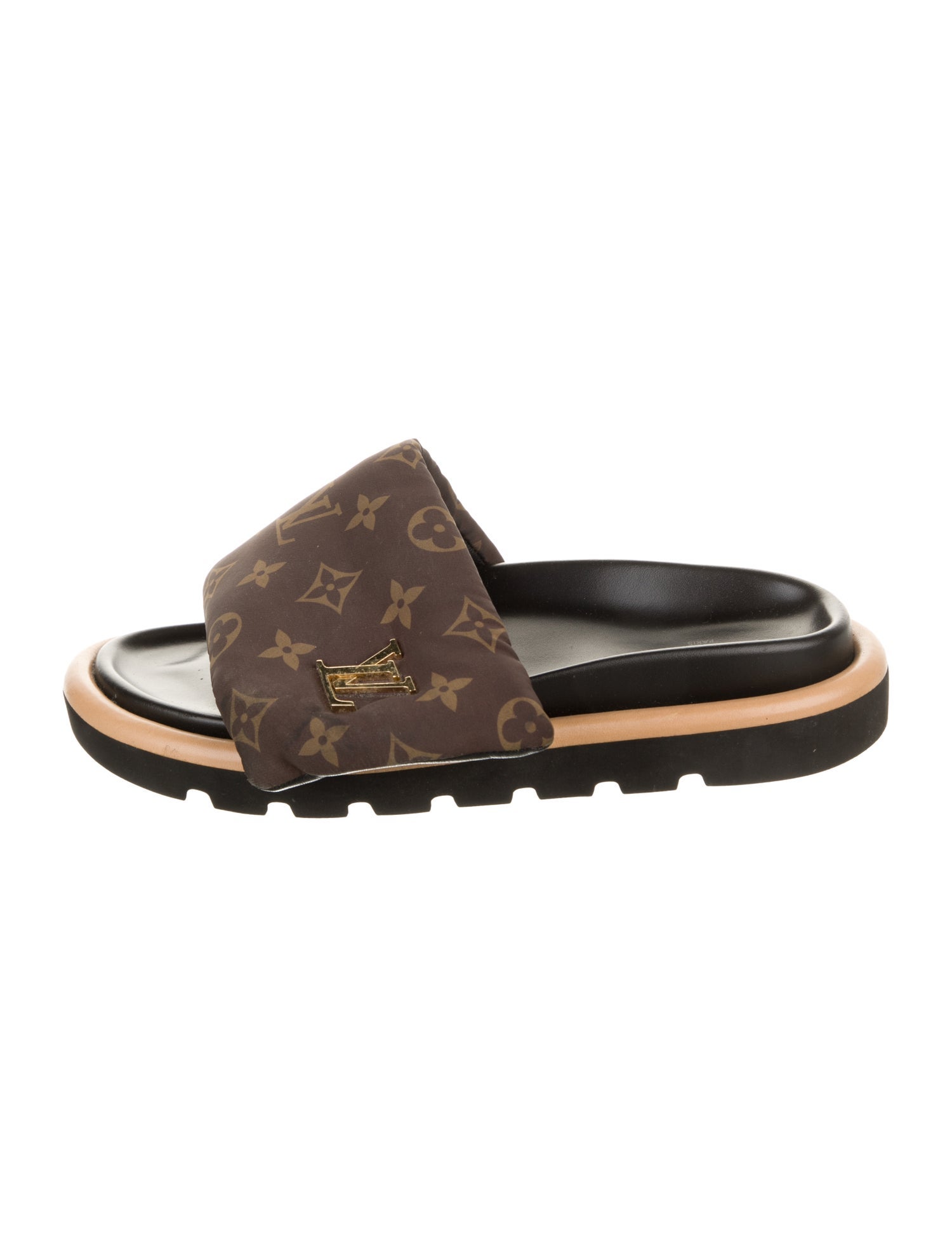 Louis Vuitton LV Monogram Nylon Slides