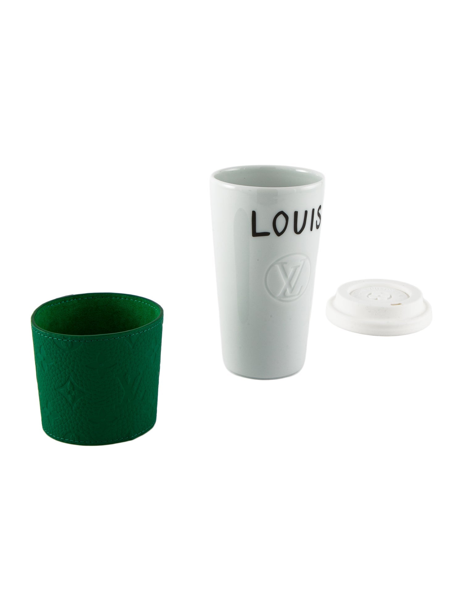 Louis Vuitton Porcelain Travel Cup
