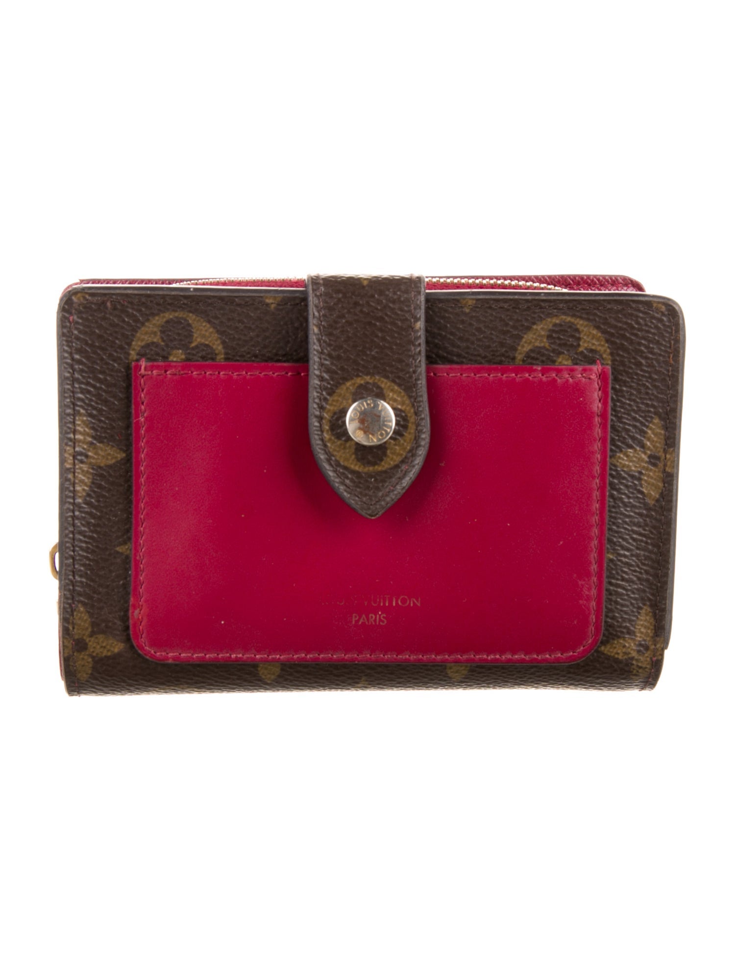 Louis Vuitton LV Monogram Coated Canvas French Purse