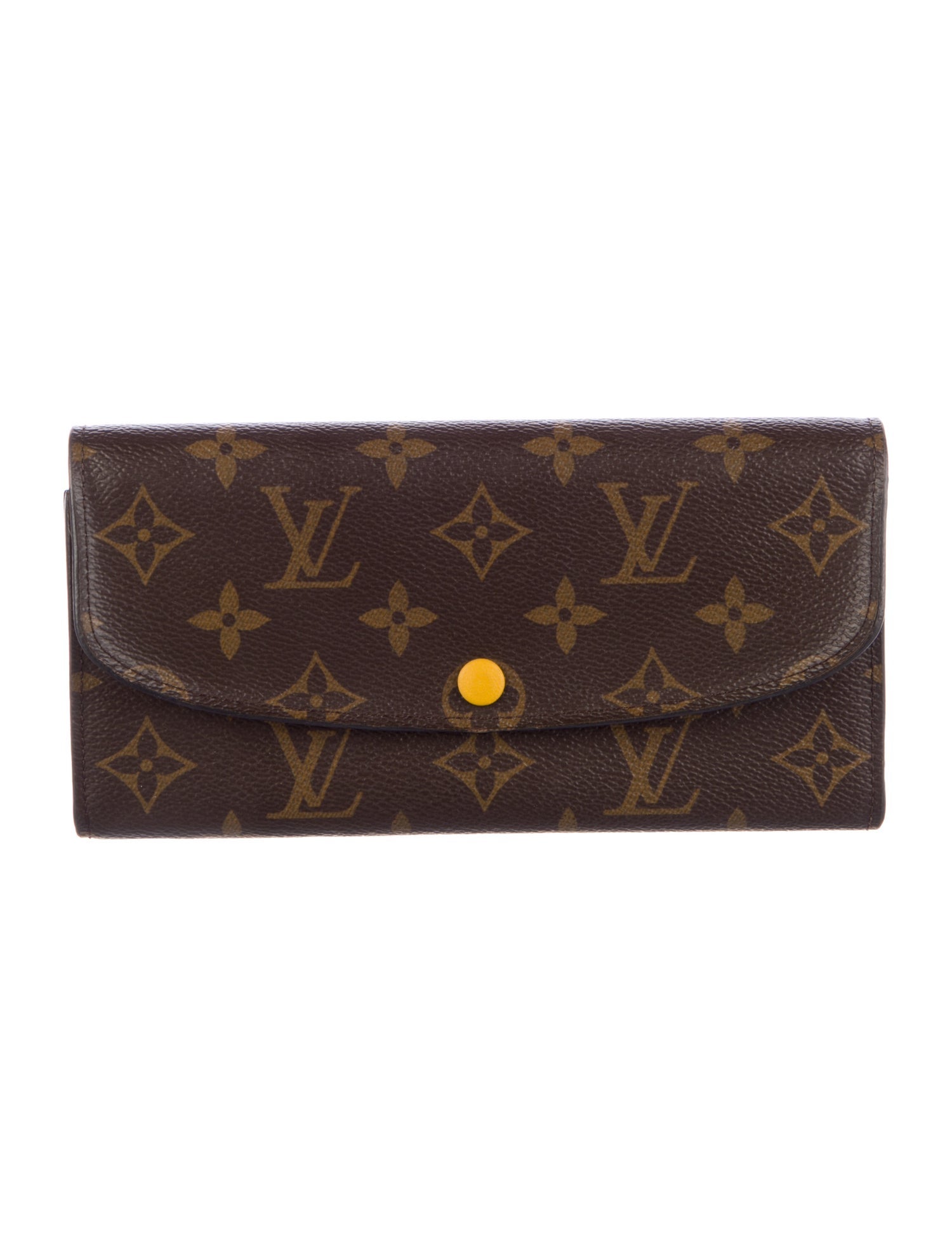 Louis Vuitton 2016 LV Monogram Emilie Wallet