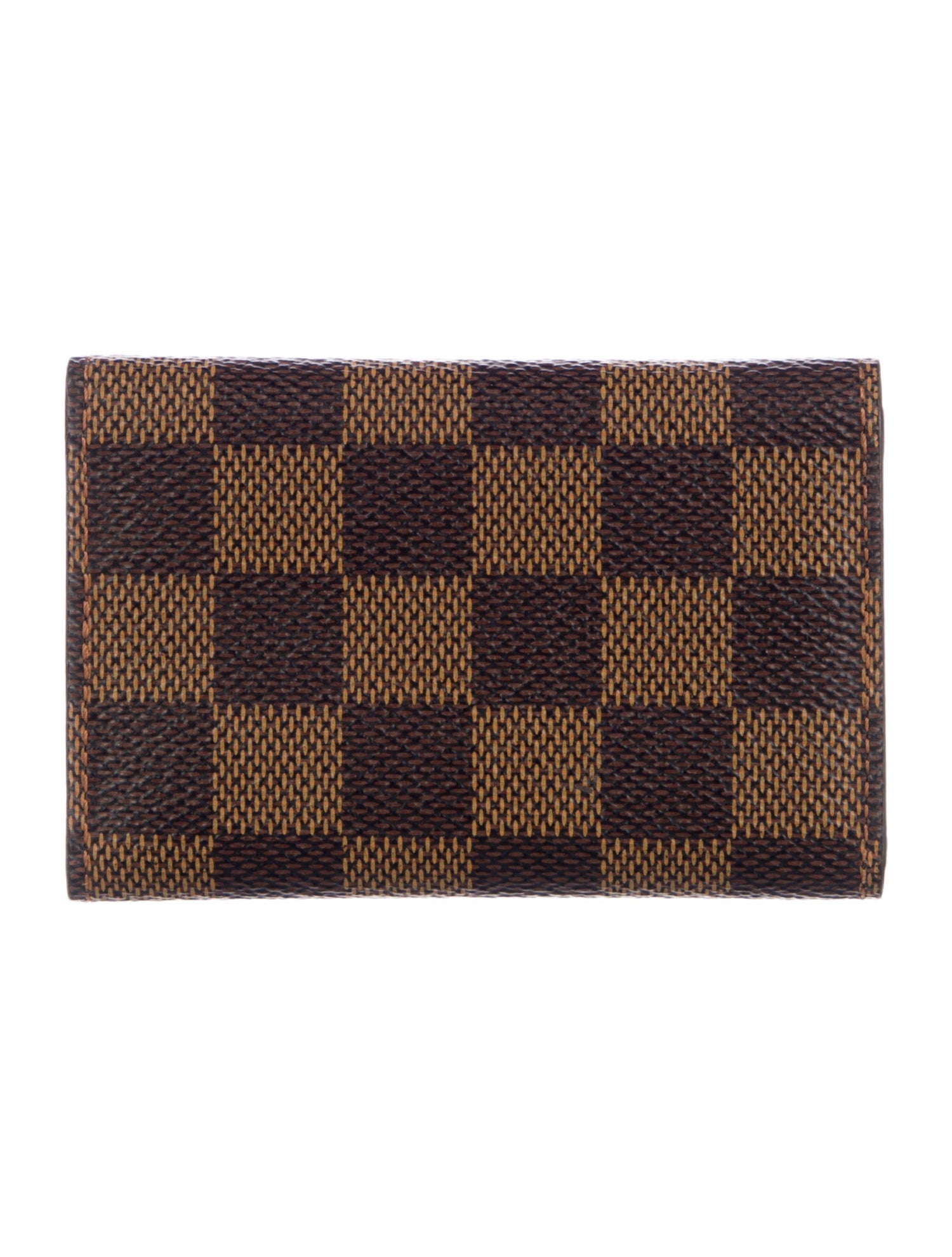 Louis Vuitton 2016 Damier Ebene Pattern Key Holder