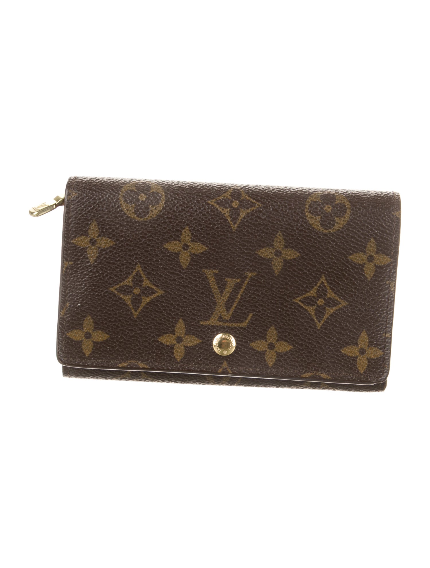 Louis Vuitton LV Monogram Coated Canvas Wallet
