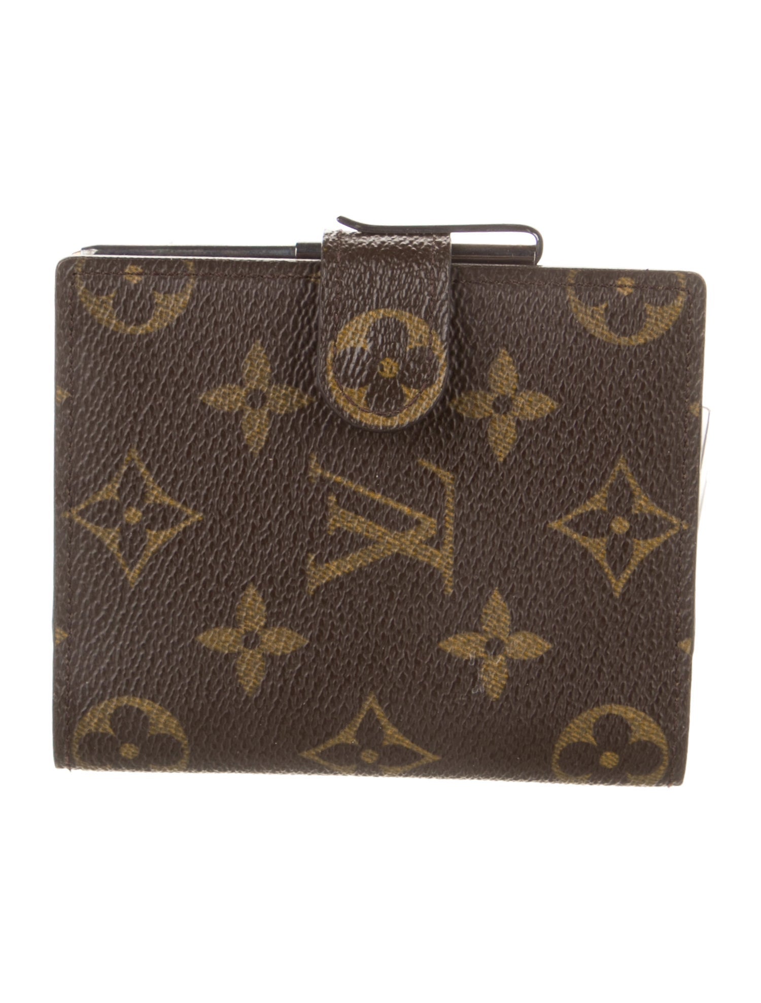 Louis Vuitton LV Monogram Coated Canvas Compact Zippé Wallet