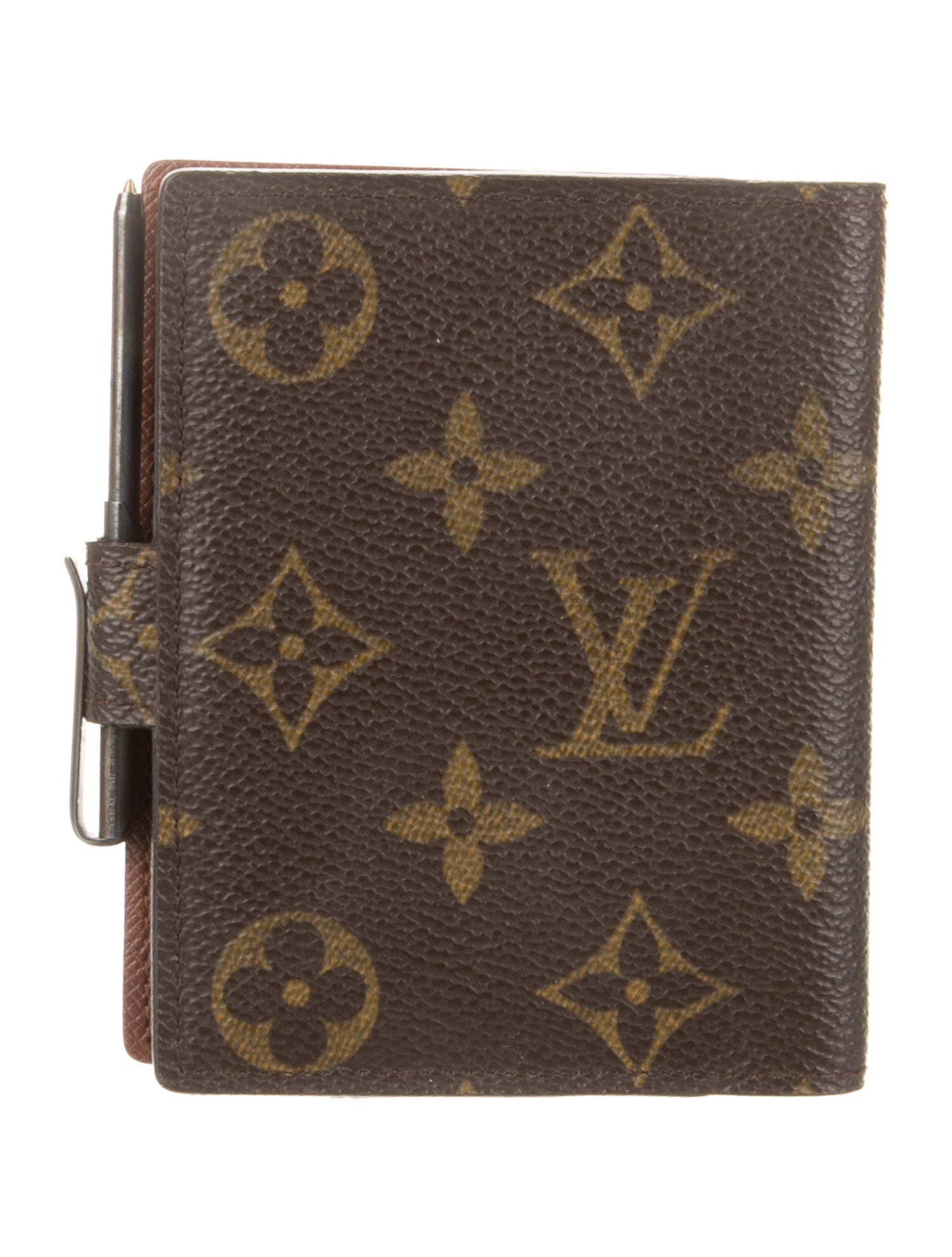 Louis Vuitton LV Monogram Coated Canvas Compact Zippé Wallet