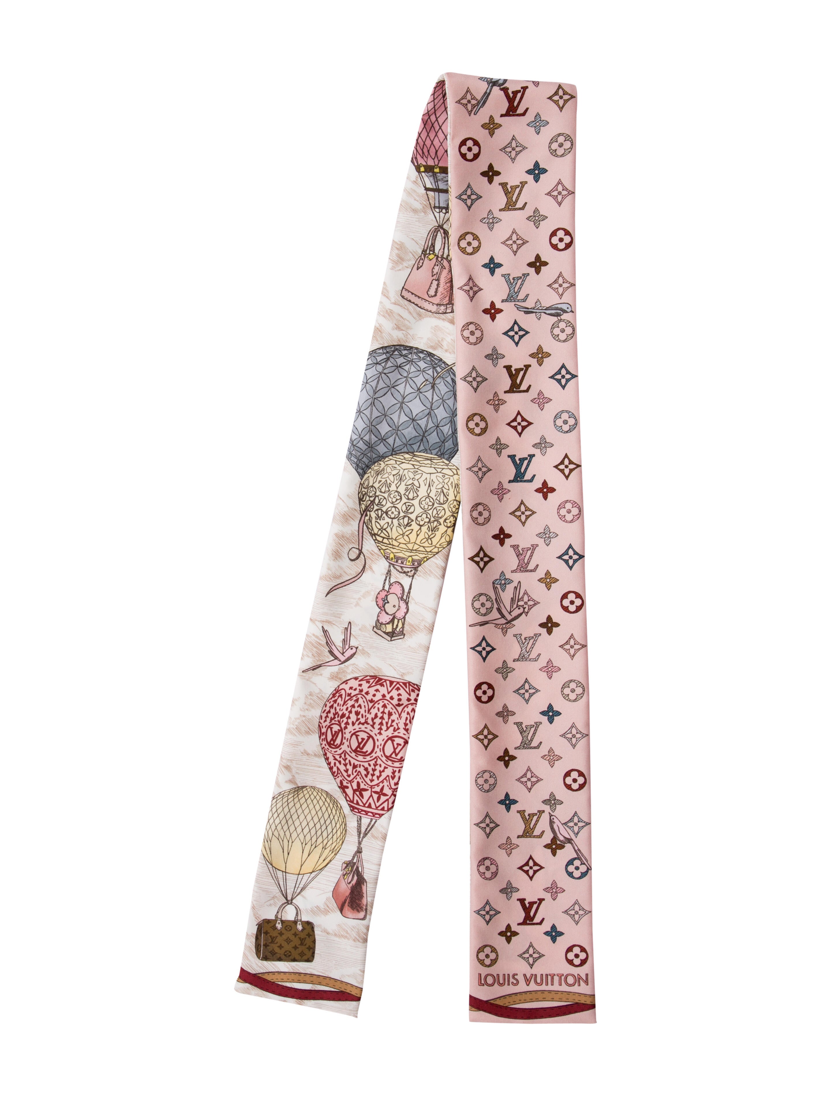 Louis Vuitton Up and Away Silk Bandeau