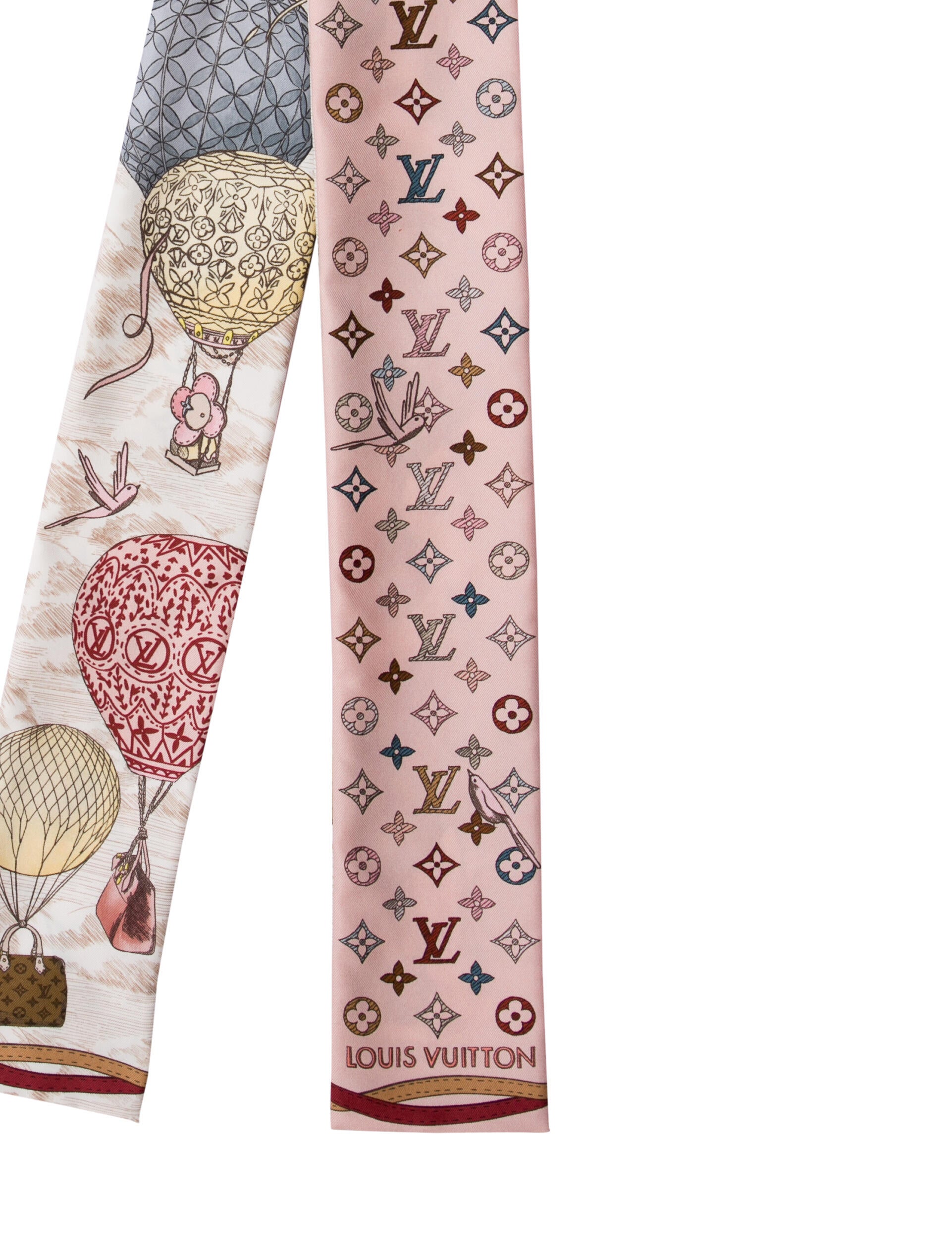 Louis Vuitton Up and Away Silk Bandeau