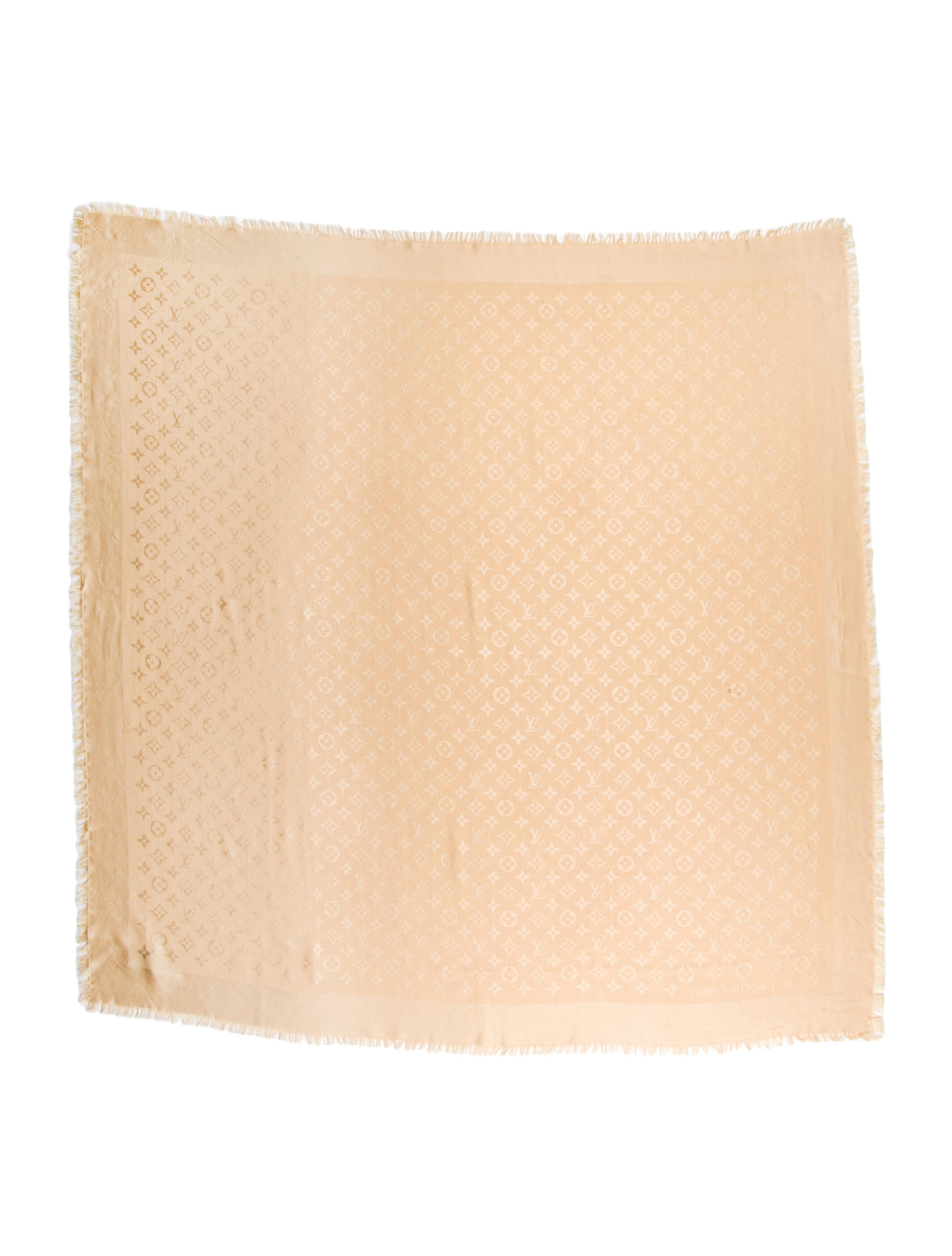 Louis Vuitton Silk Printed Shawl