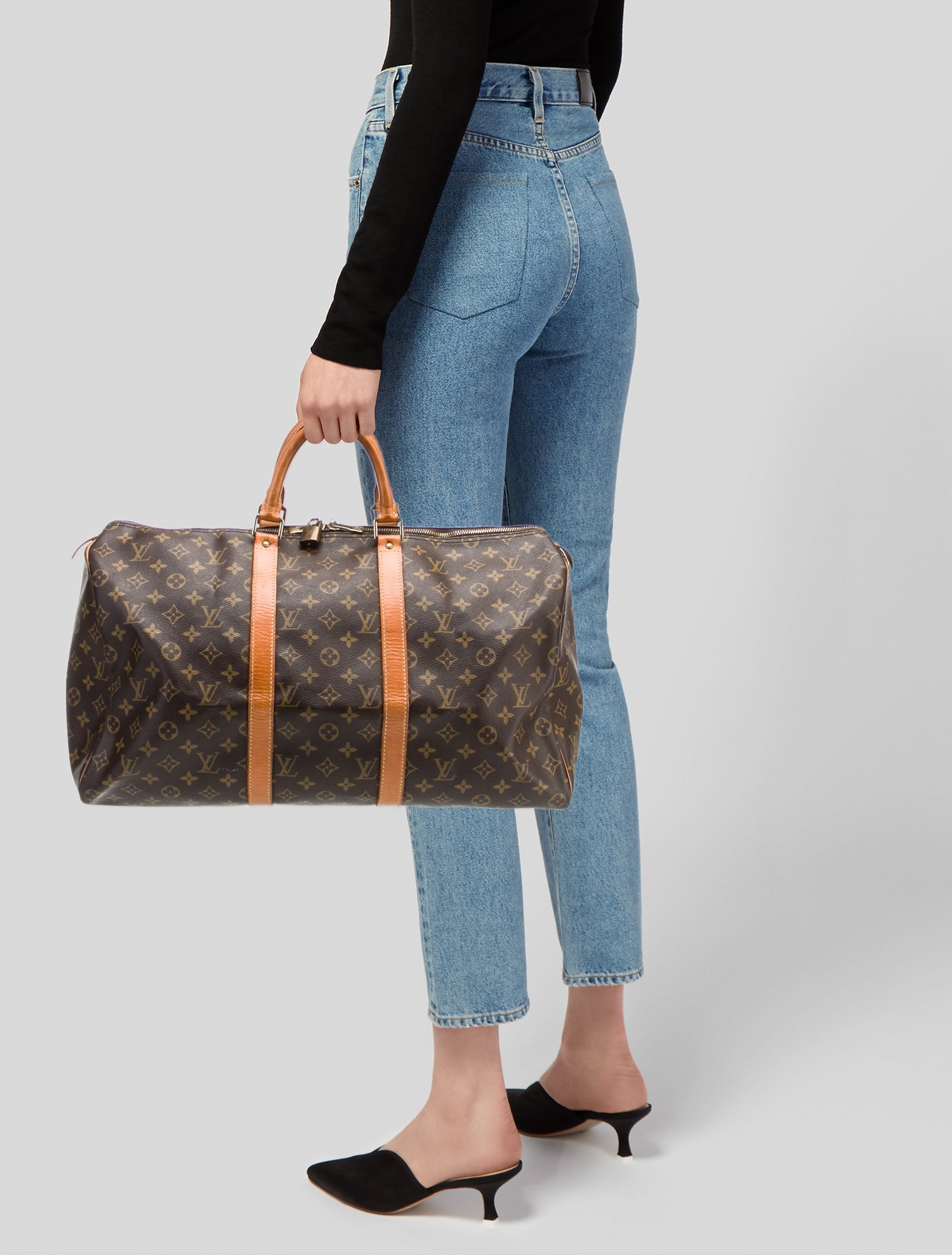 Louis Vuitton Monogram Keepall 55