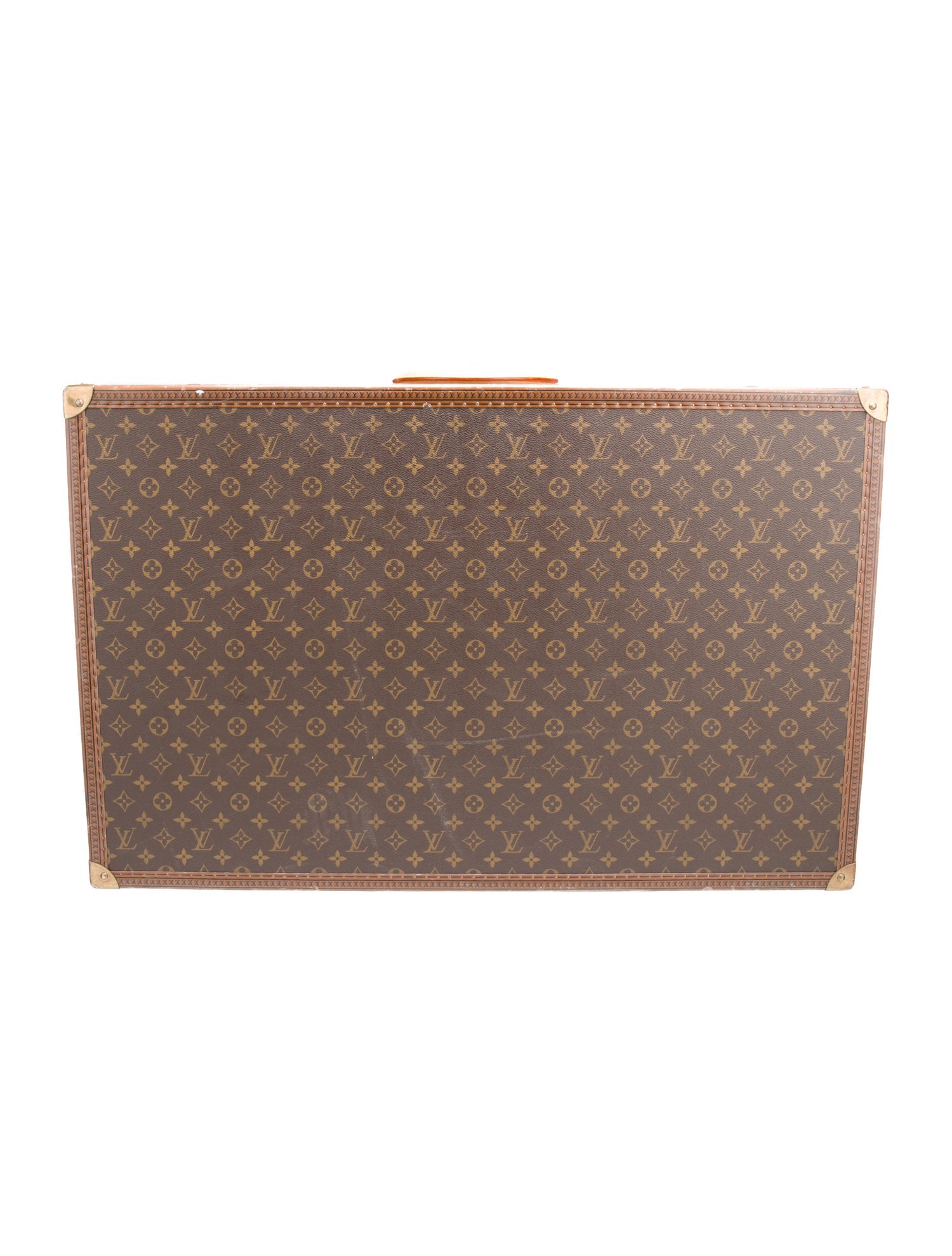 Louis Vuitton Monogram Alzer 80 Trunk