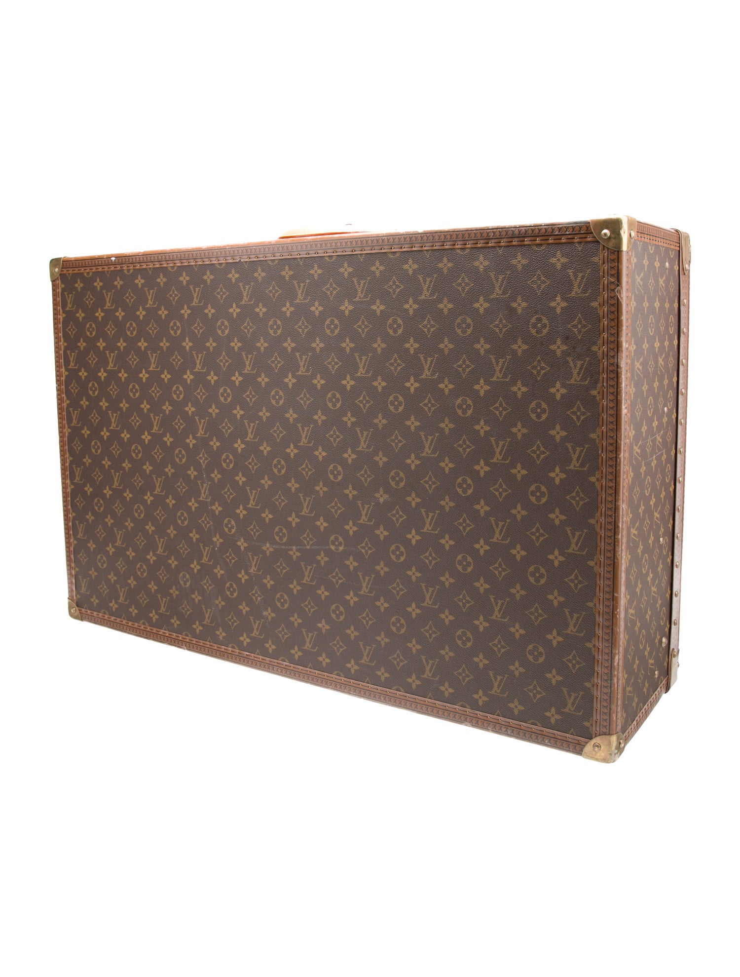 Louis Vuitton Monogram Alzer 80 Trunk