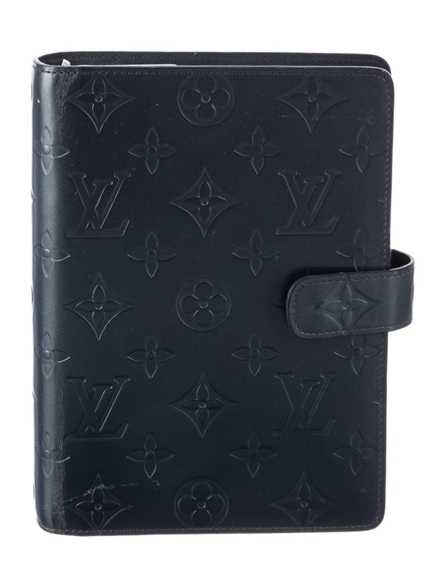 Louis Vuitton Mat Monogram Medium Ring Agenda Cover
