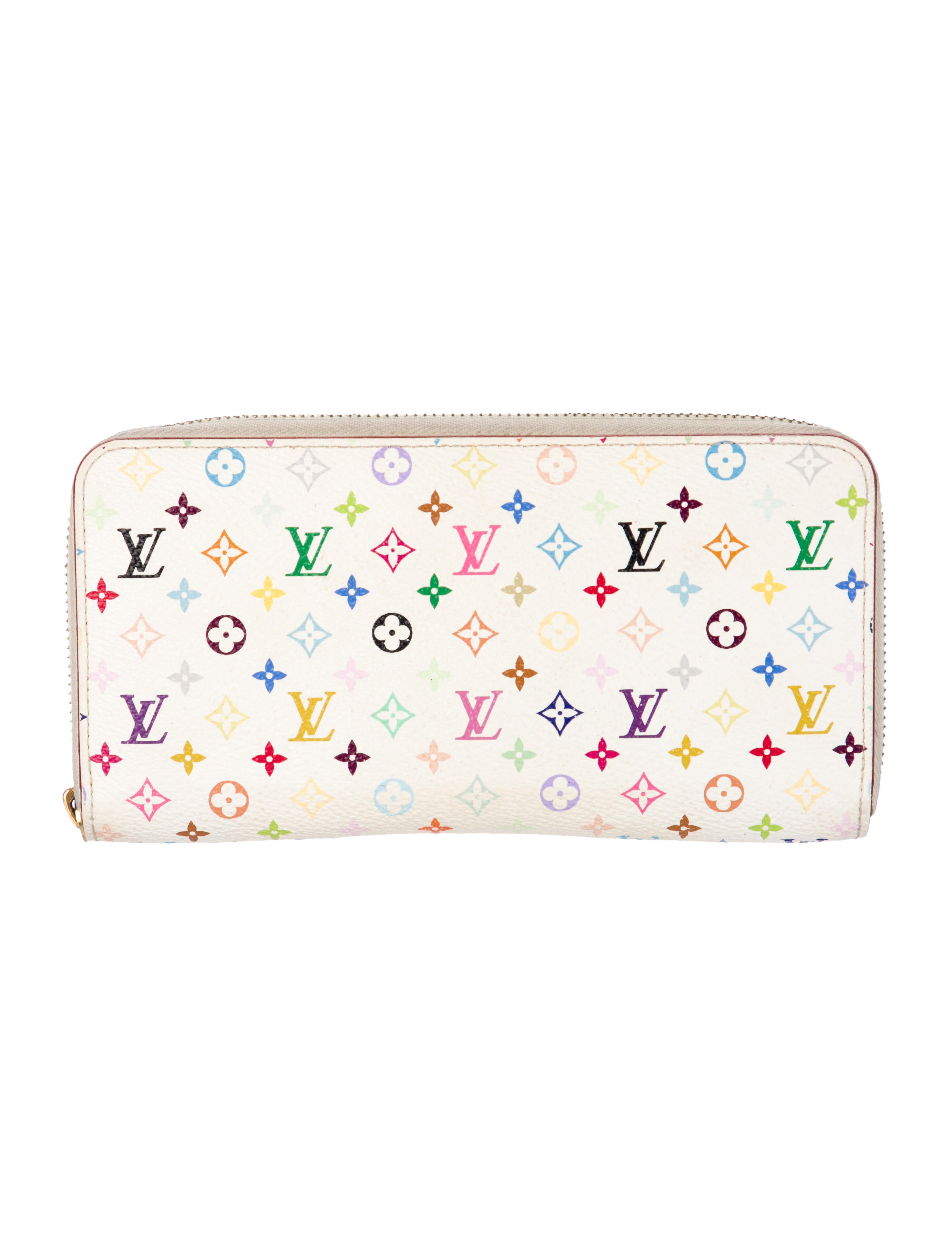 Louis Vuitton 2010 Multicolore Monogram Pattern Zippy Wallet