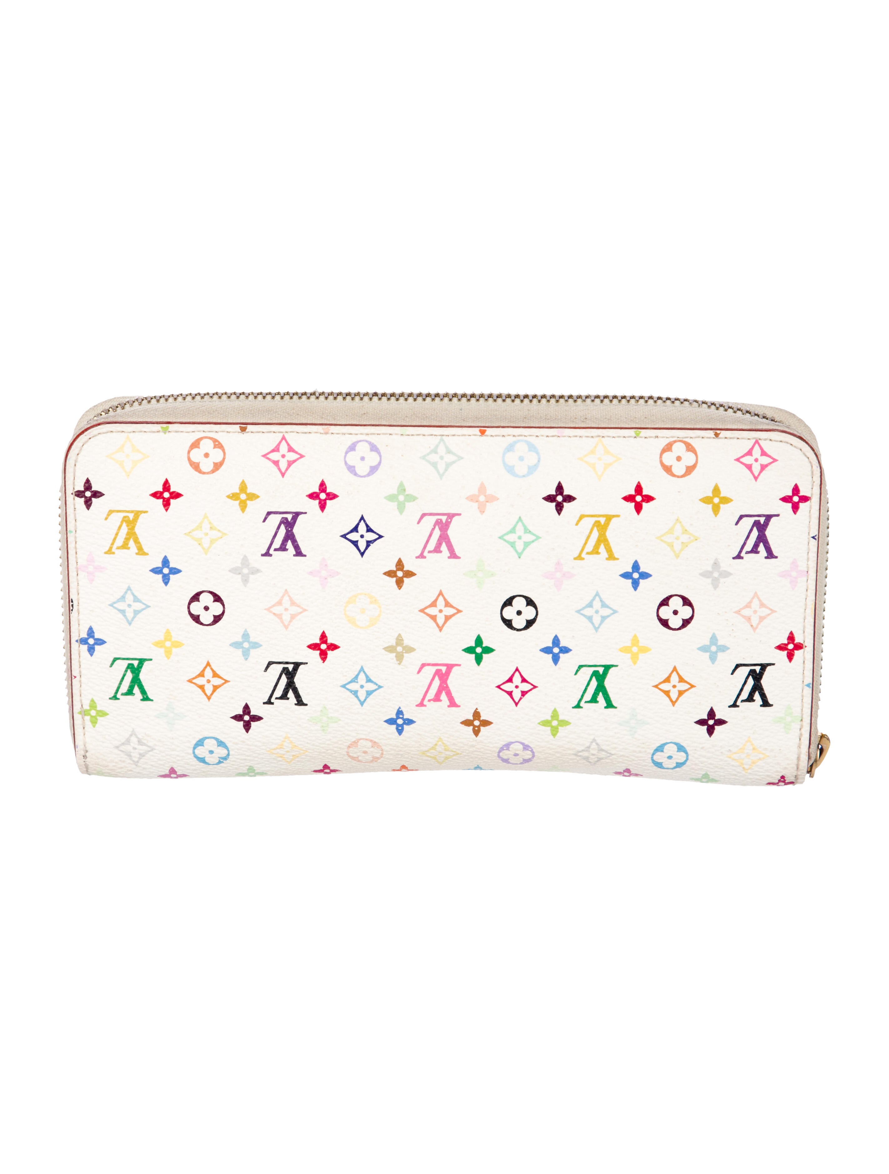Louis Vuitton 2010 Multicolore Monogram Pattern Zippy Wallet