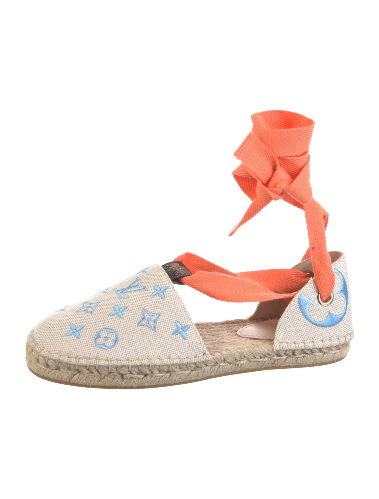 Louis Vuitton LV Monogram Canvas Espadrilles w/ Tags