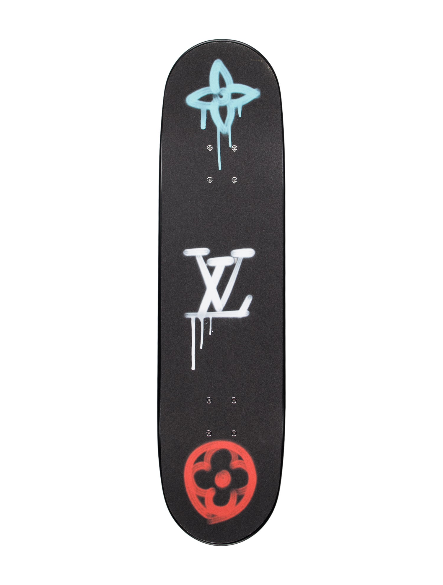 Louis Vuitton Graffiti Monogram Skateboard Deck