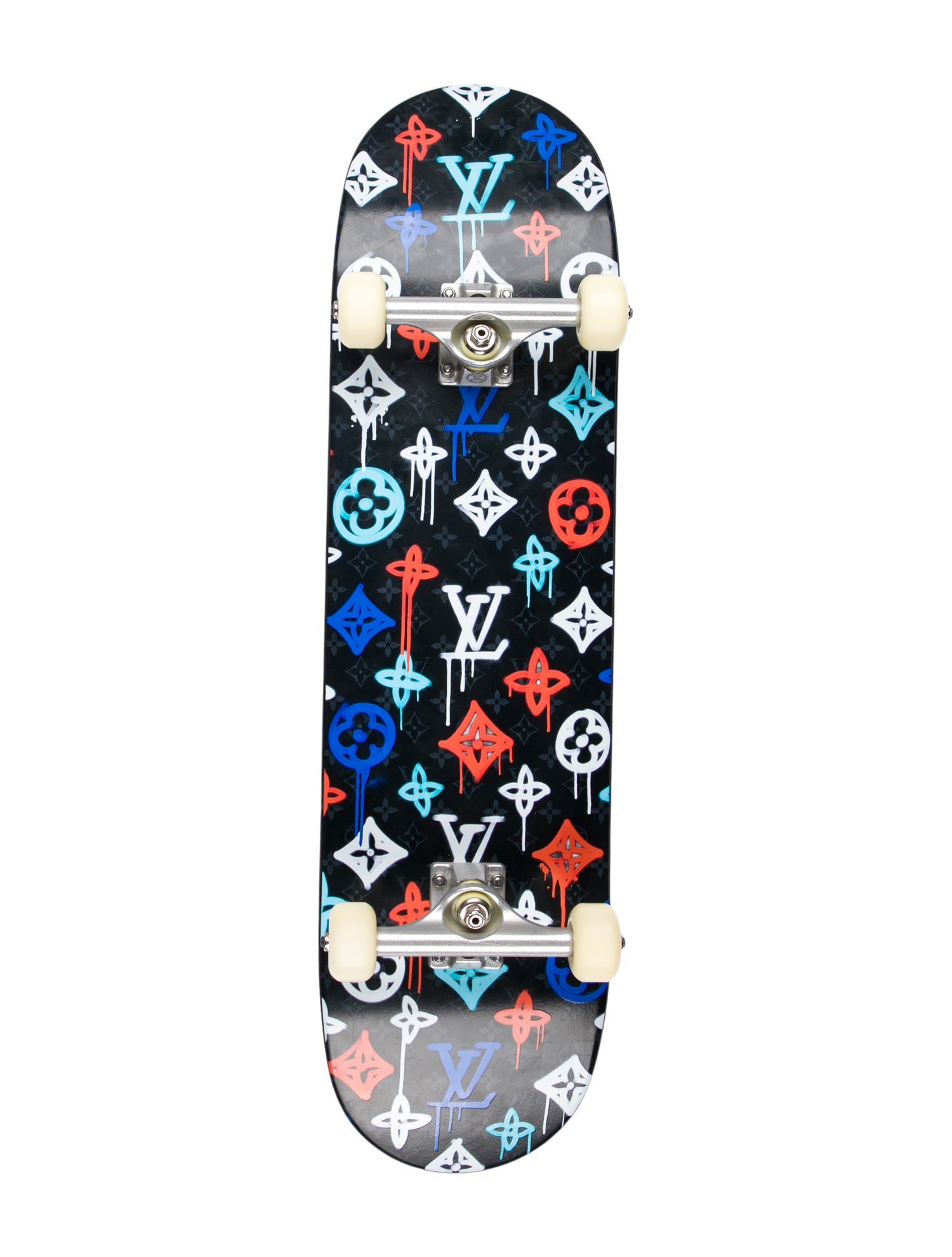 Louis Vuitton Graffiti Monogram Skateboard Deck