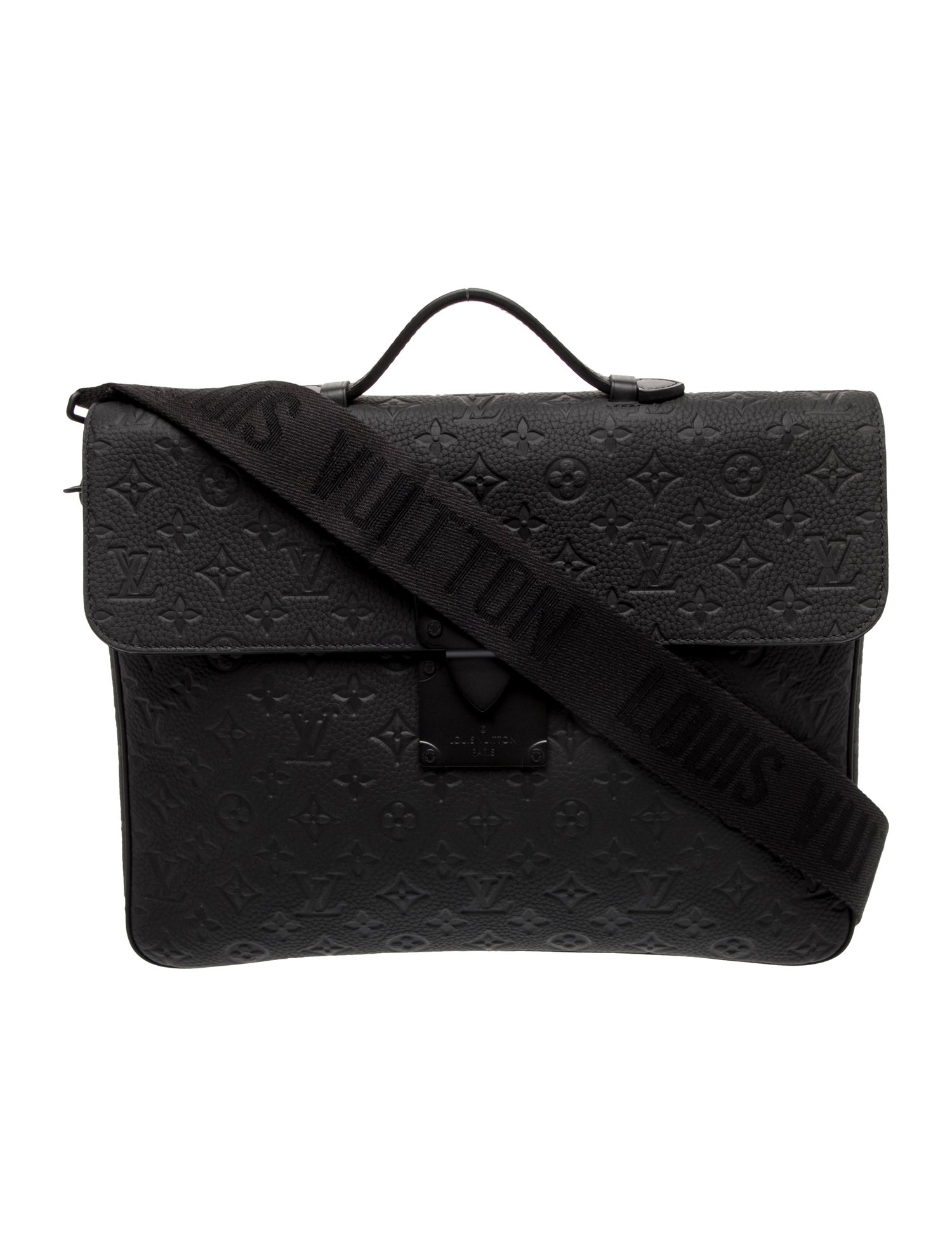 Louis Vuitton Monogram S Lock Briefcase