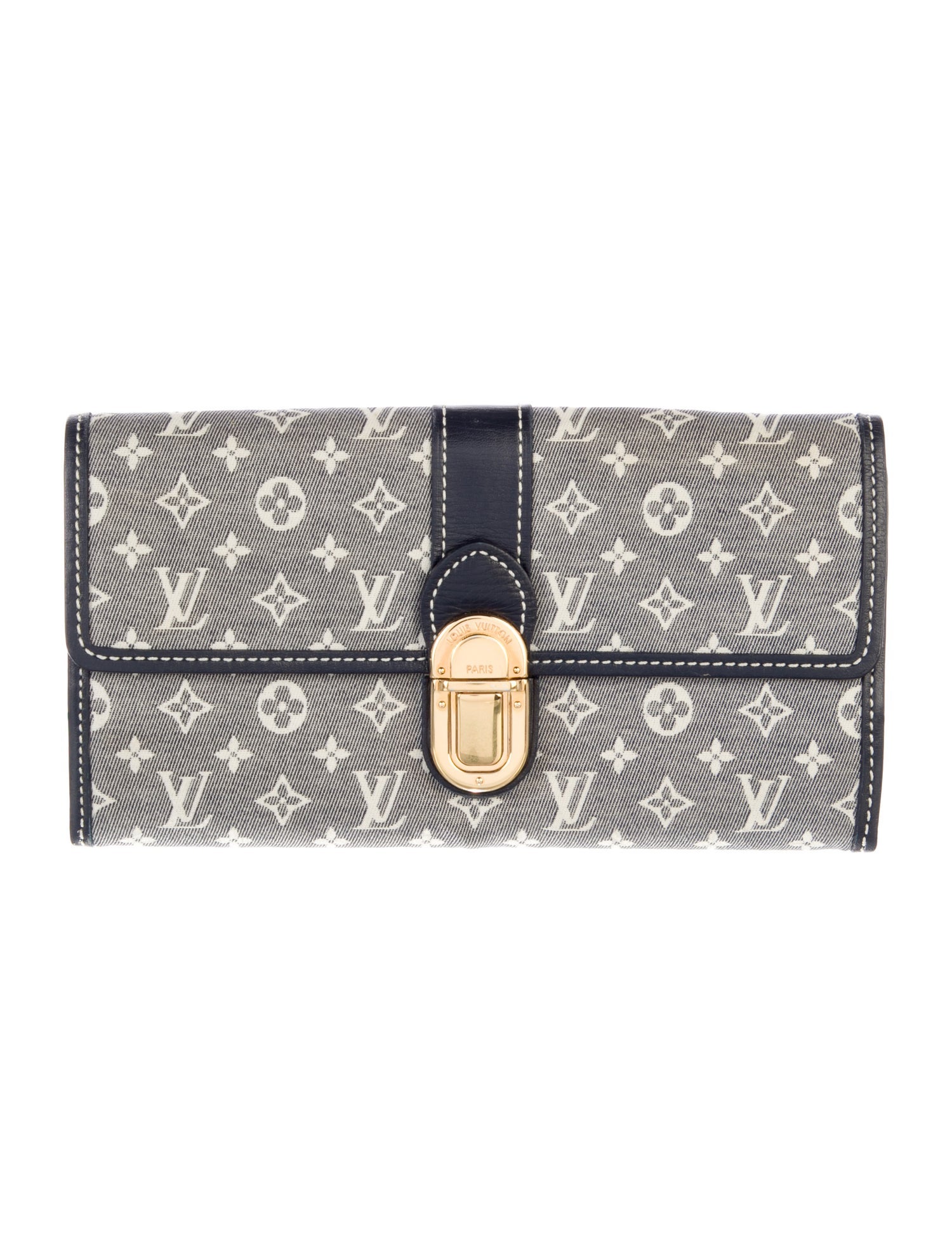 Louis Vuitton 2010 Monogram Idylle Pattern Sarah Wallet