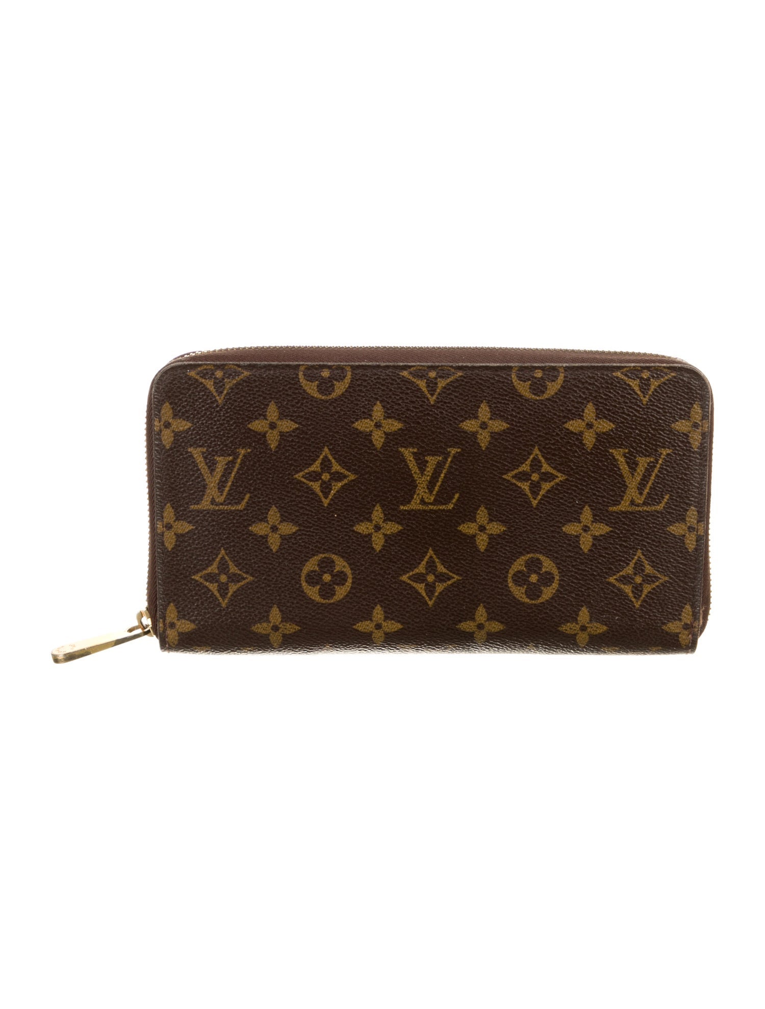 Louis Vuitton Monogram Pattern Coated Canvas Zippy Organizer Wallet