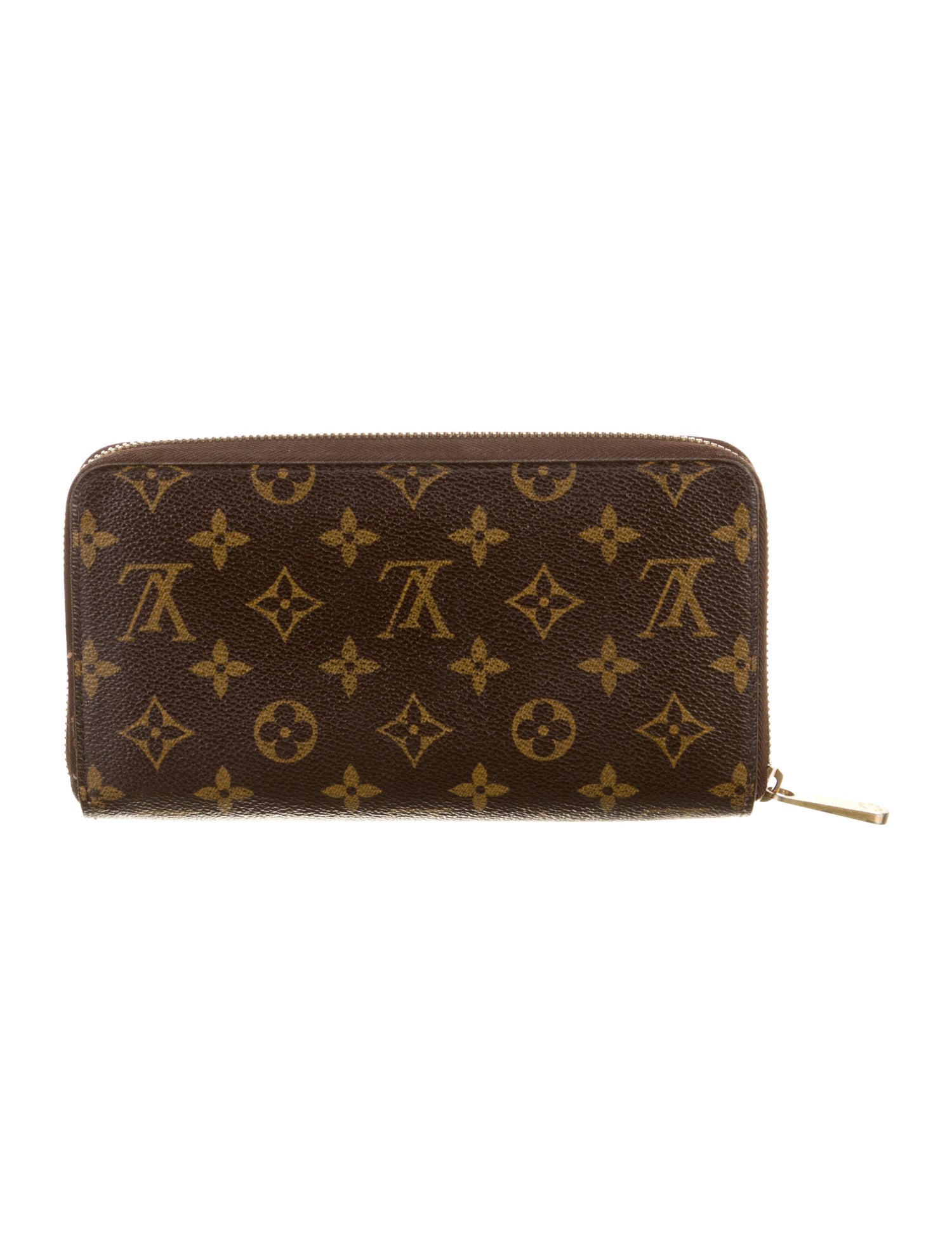 Louis Vuitton Monogram Pattern Coated Canvas Zippy Organizer Wallet