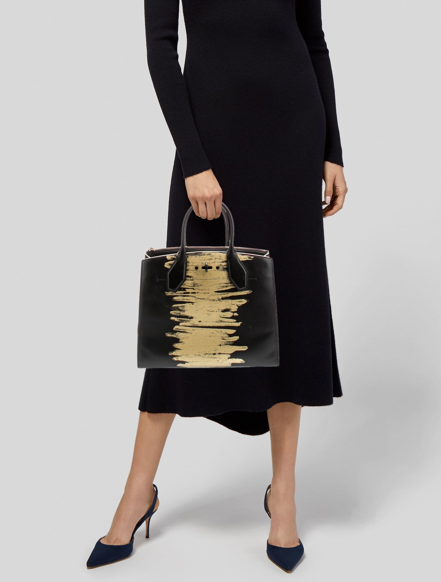 Louis Vuitton Leather City Steamer MM