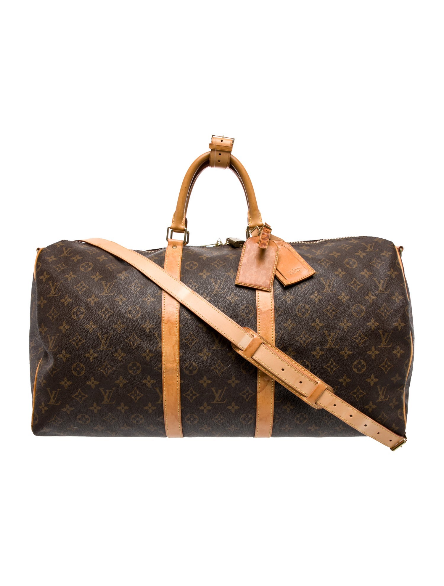 Louis Vuitton LV Monogram Keepall Bandouliere 55