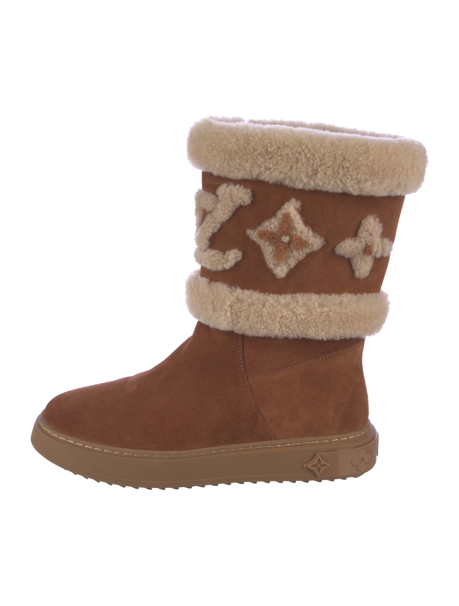 Louis Vuitton LV Monogram Suede Boots
