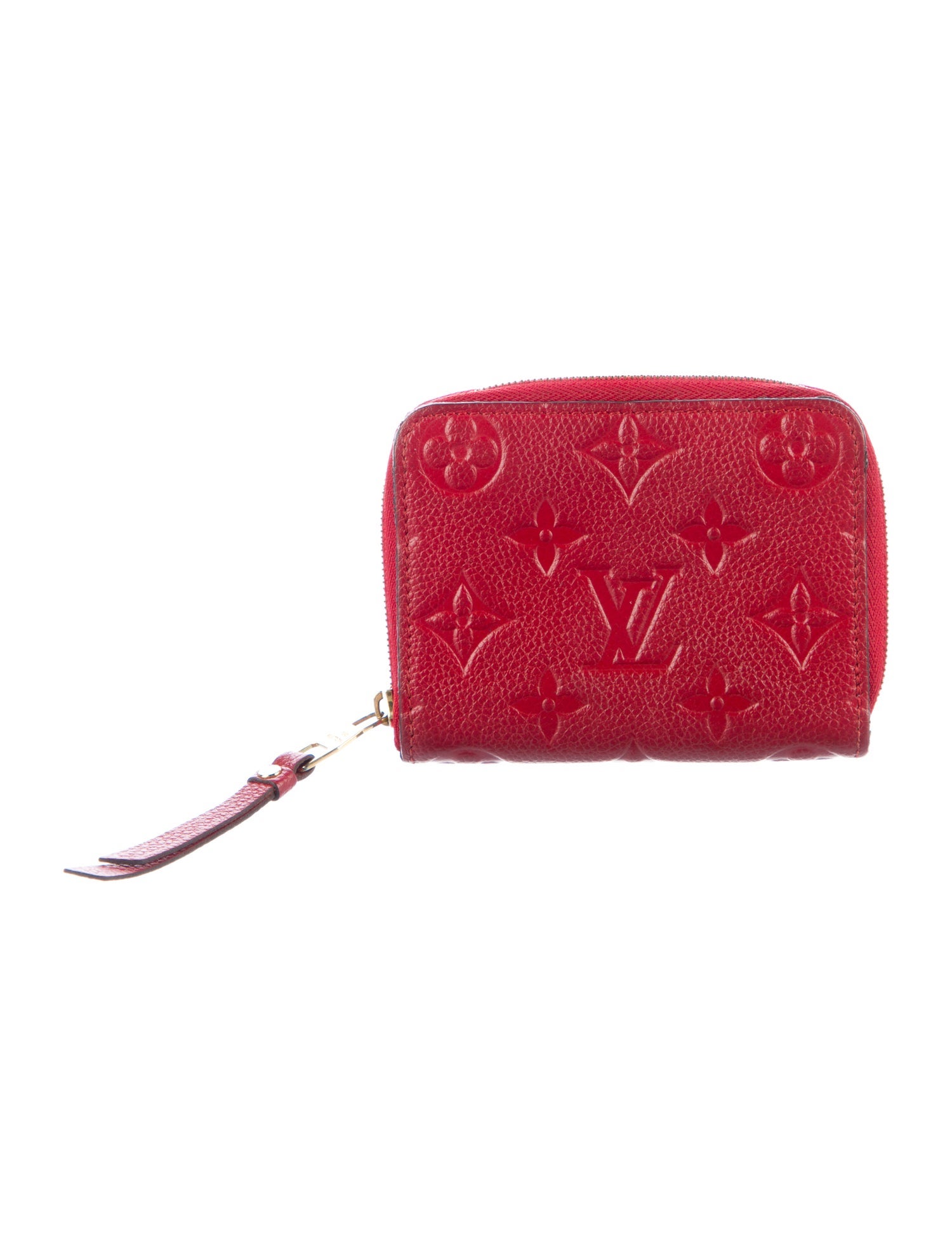 Louis Vuitton LV Monogram Empreinte Leather Zippy Wallet