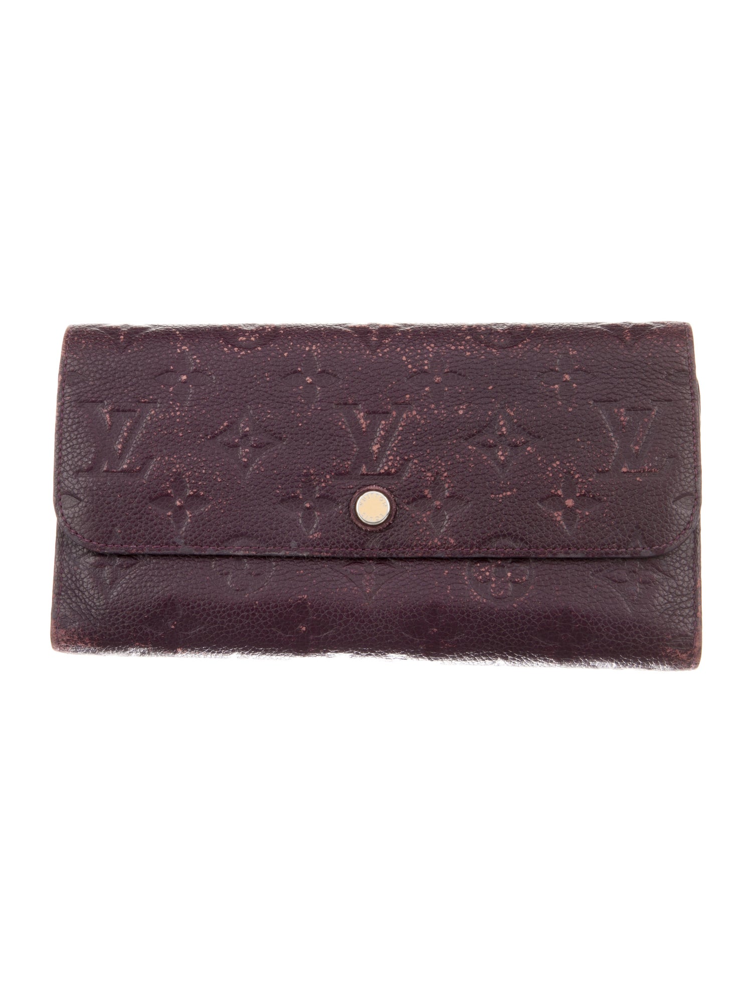 Louis Vuitton Monogram Pattern Empreinte Leather International Wallet