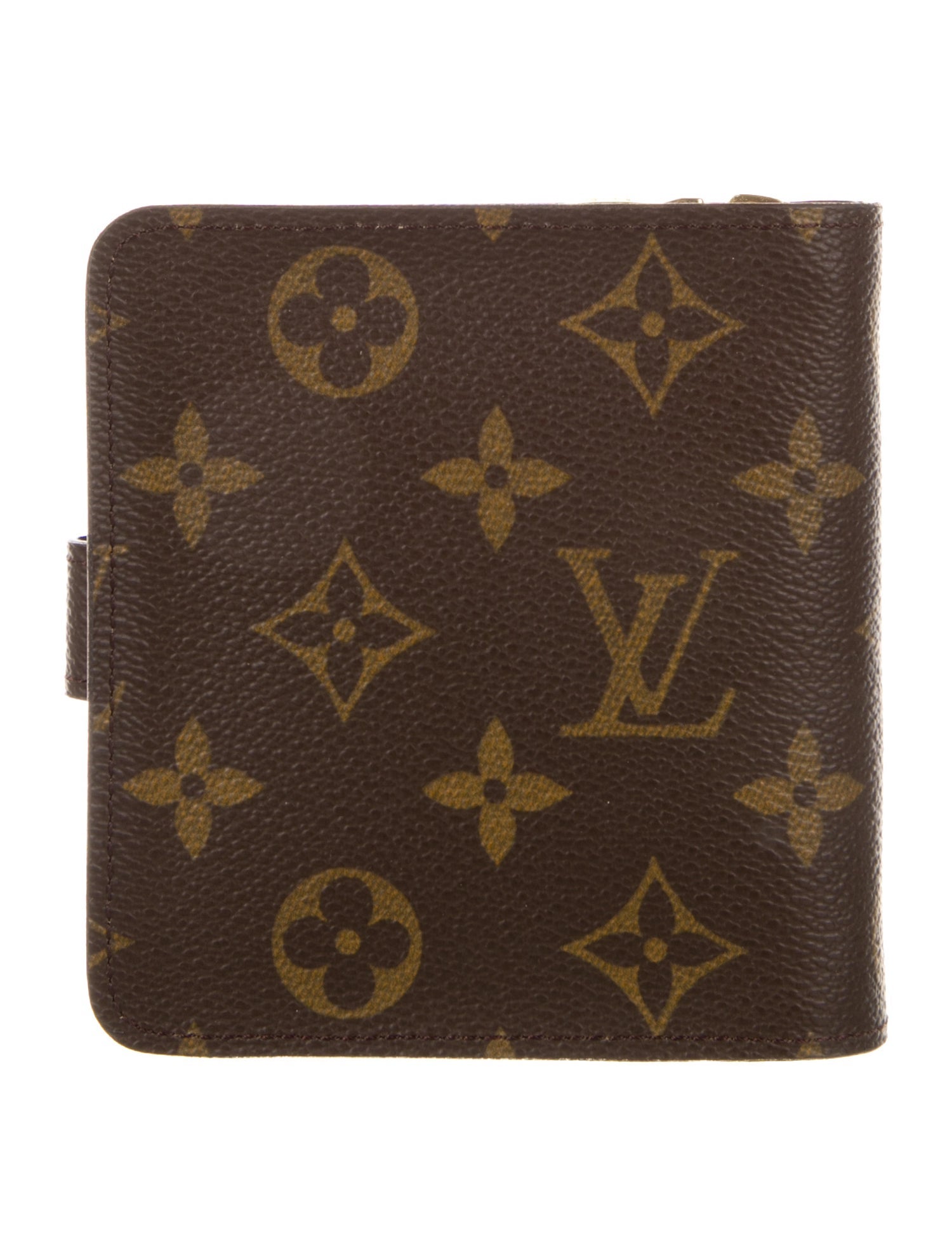 Louis Vuitton LV Monogram Coated Canvas French Purse