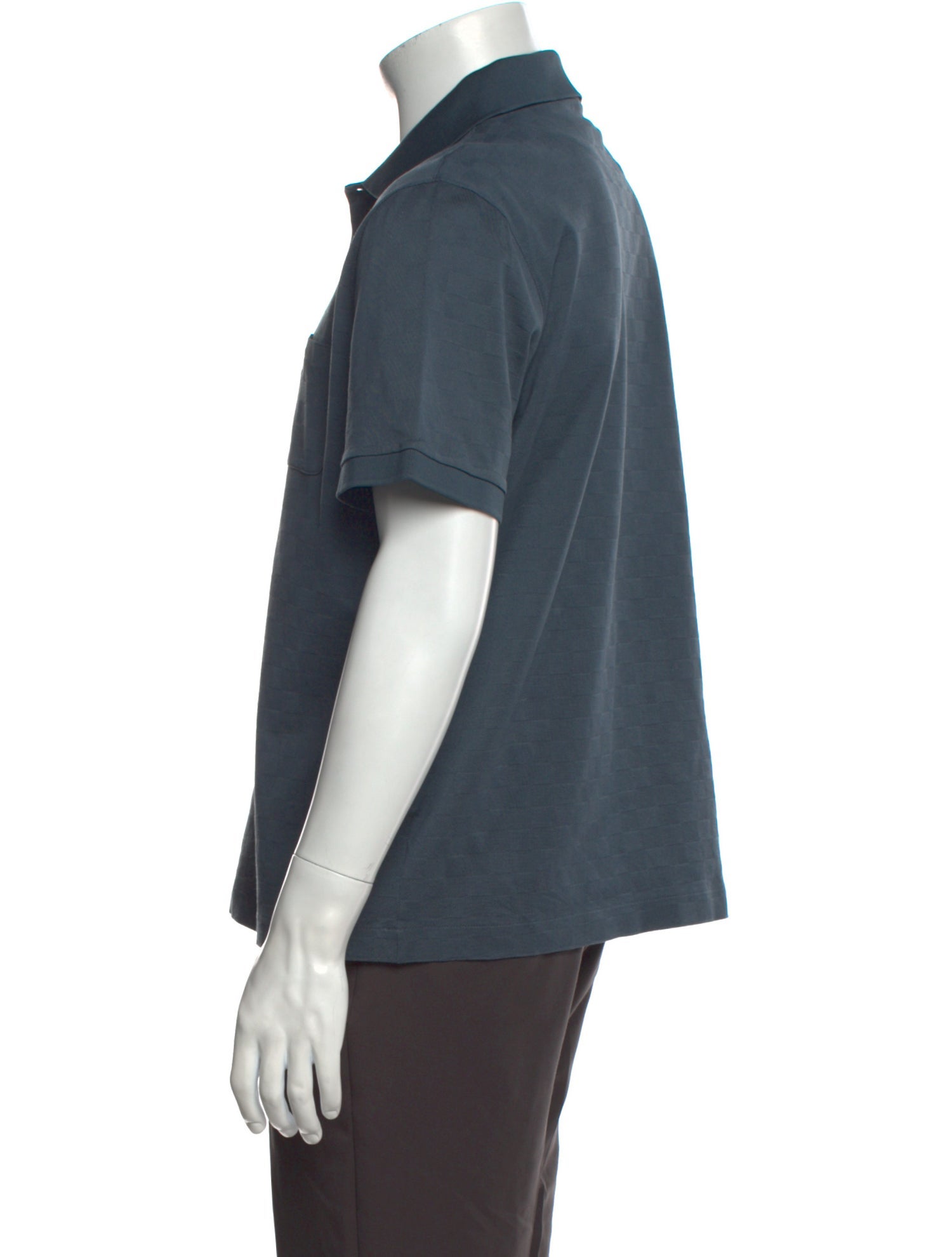 Louis Vuitton 2018 Signature Logo Polo Shirt