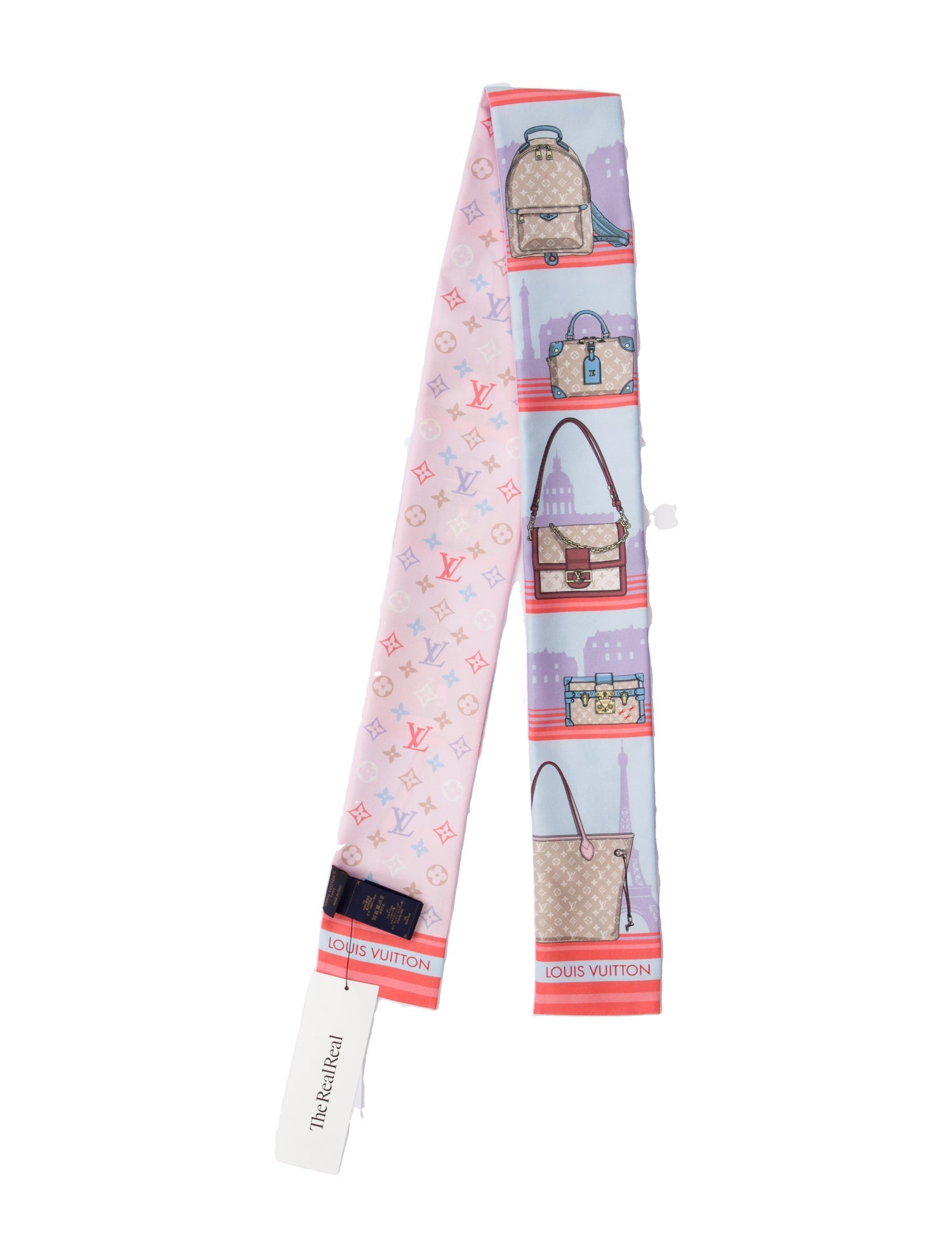 Louis Vuitton Skyline Silk Bandeau