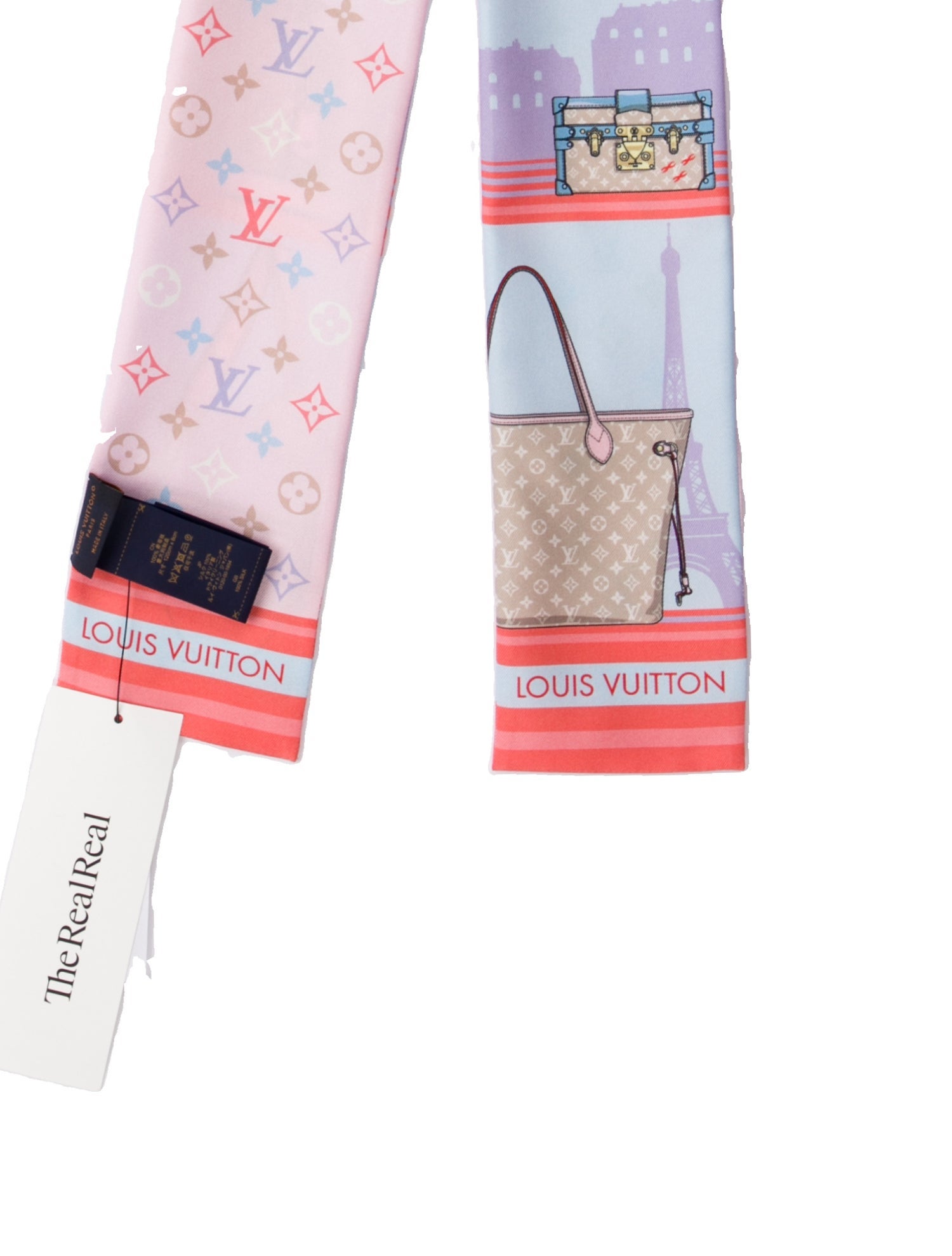 Louis Vuitton Skyline Silk Bandeau