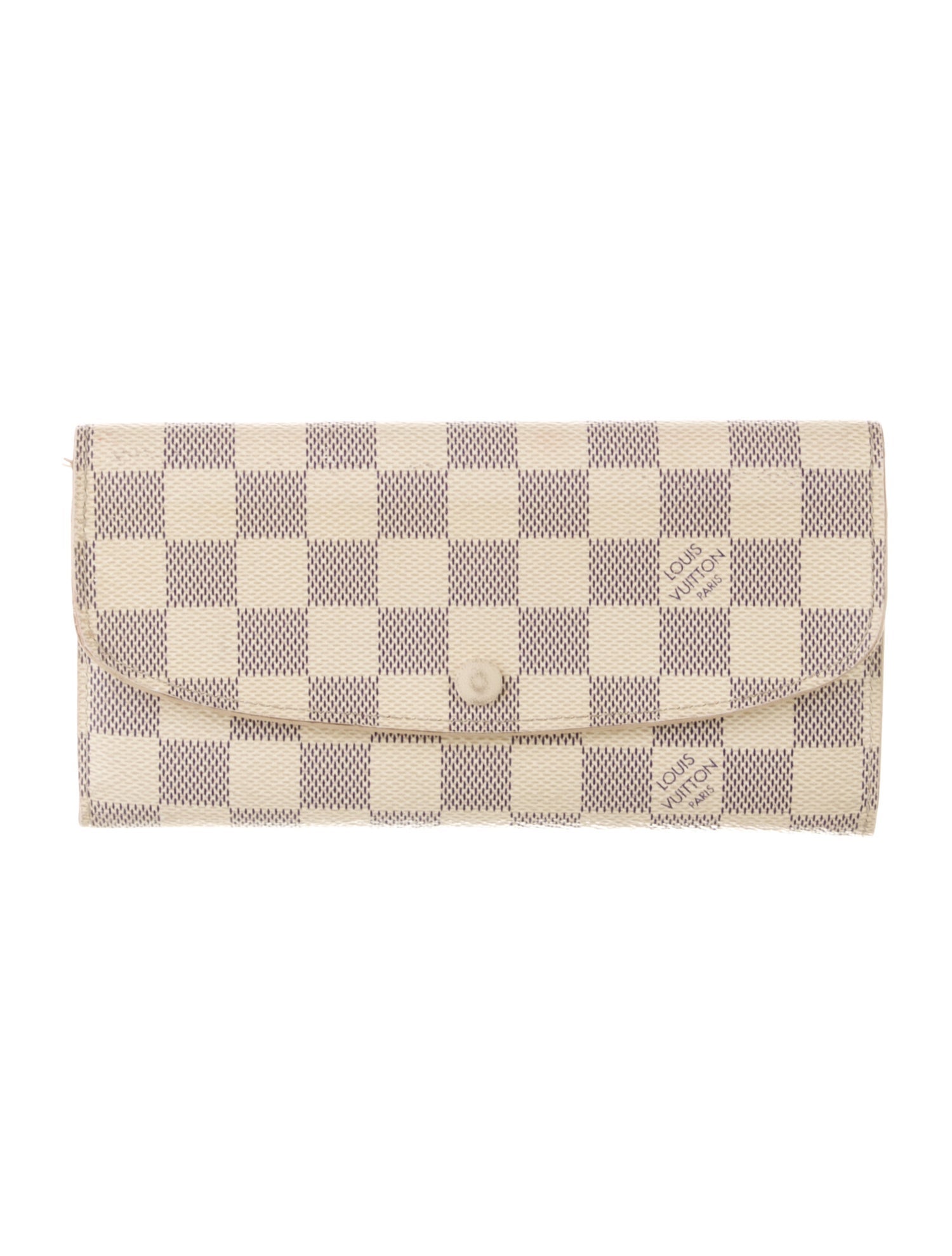Louis Vuitton 2018 Damier Azur Pattern Wallet