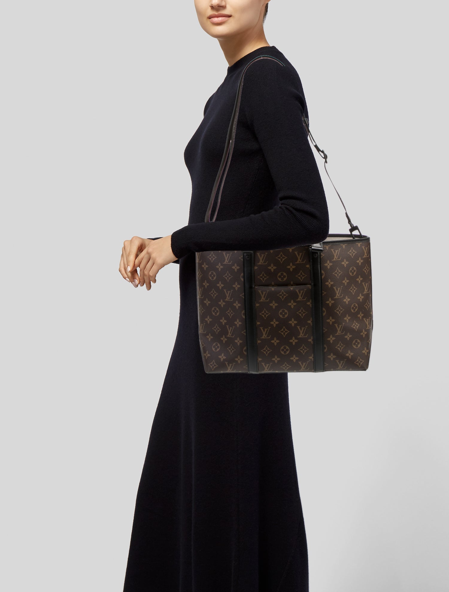 Louis Vuitton LV Monogram Macassar Weekend PM