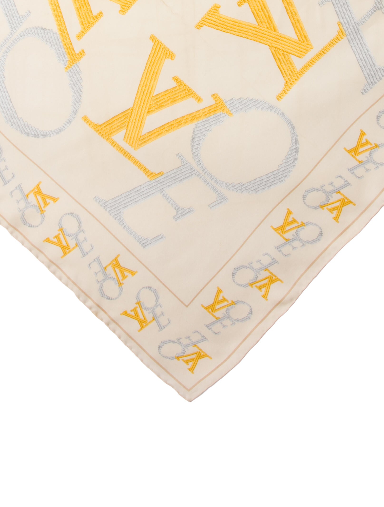 Louis Vuitton That's Love Silk Bandana