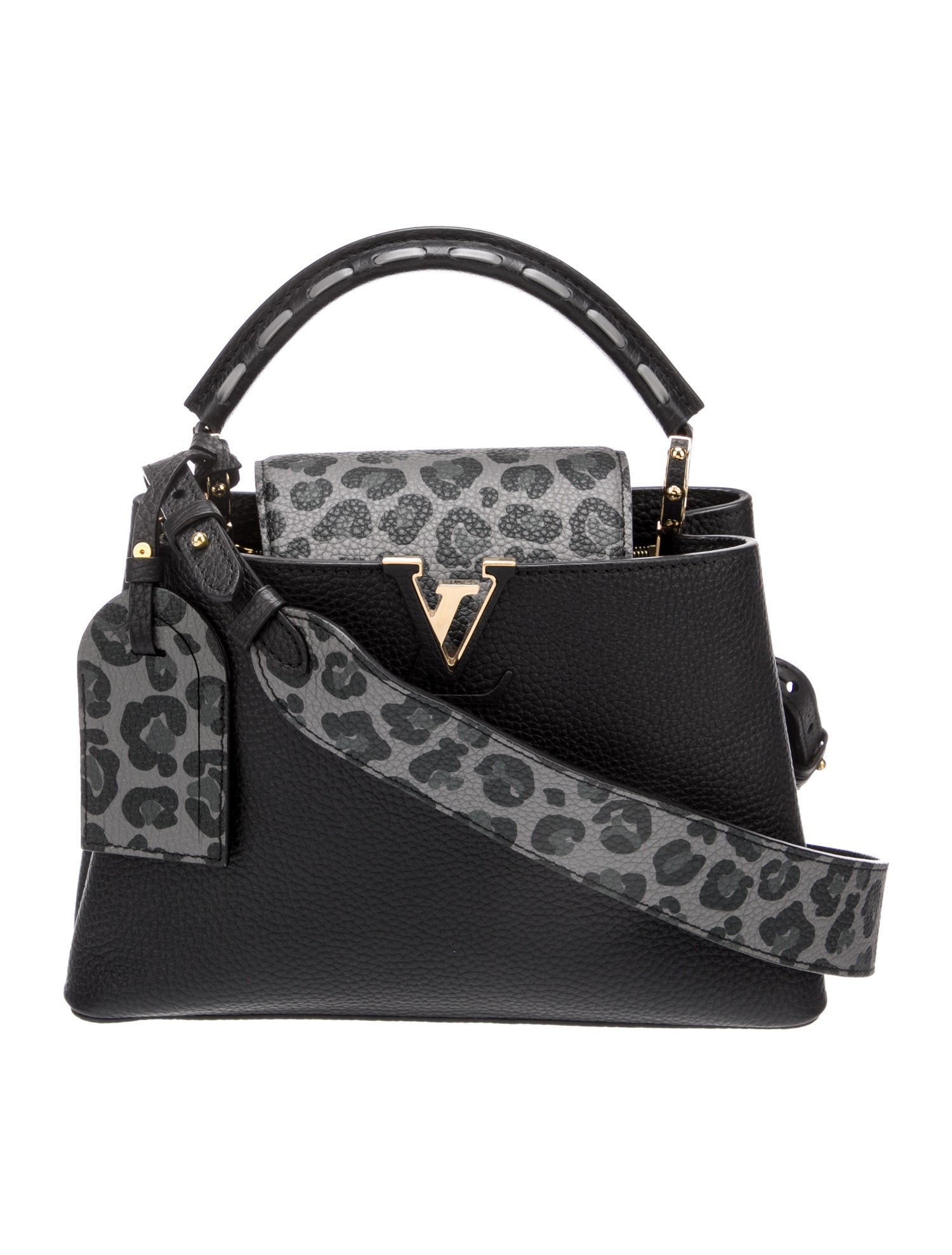 Louis Vuitton Taurillon Wild At Heart Capucines BB