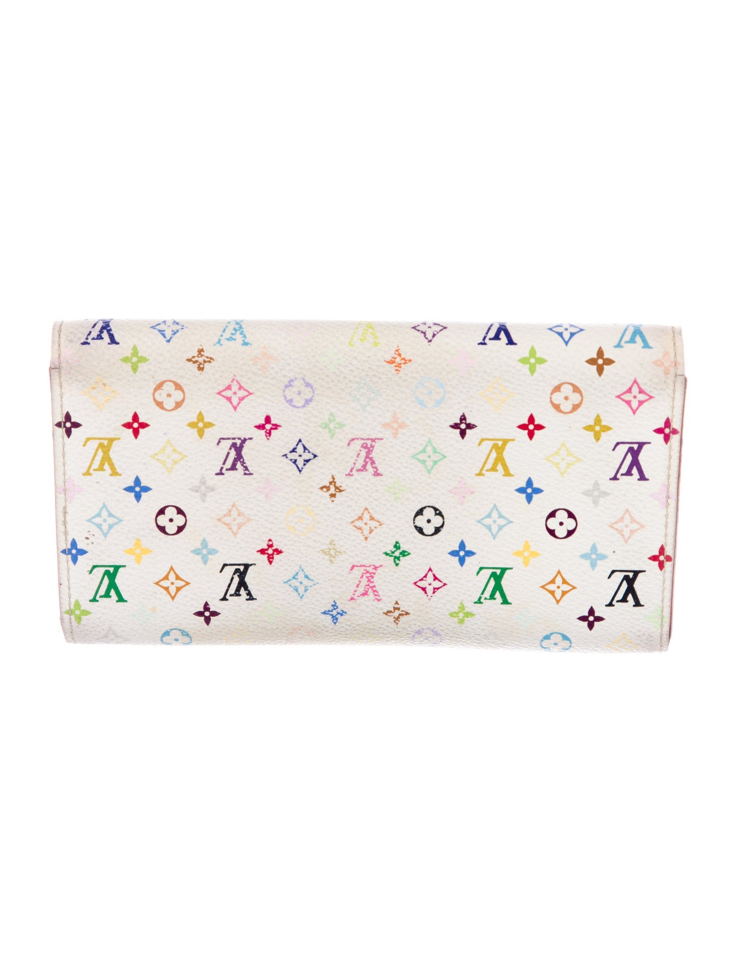 Louis Vuitton 2007 Multicolore Monogram Pattern Sarah Wallet
