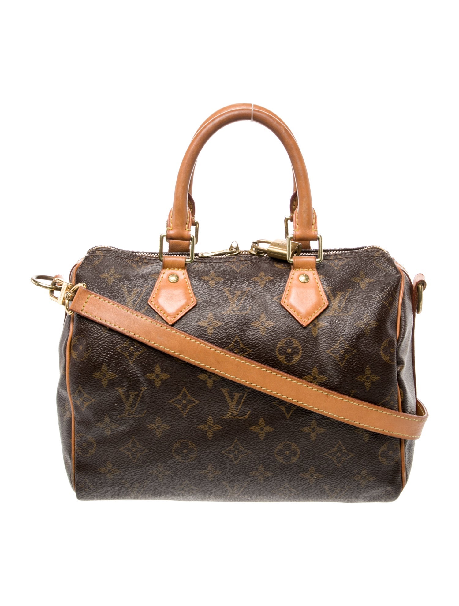 Louis Vuitton LV Monogram Speedy Bandouliere 25
