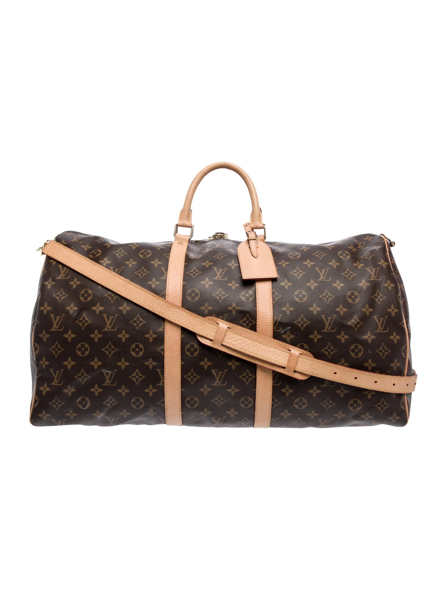 Louis Vuitton LV Monogram Keepall Bandouliere 55